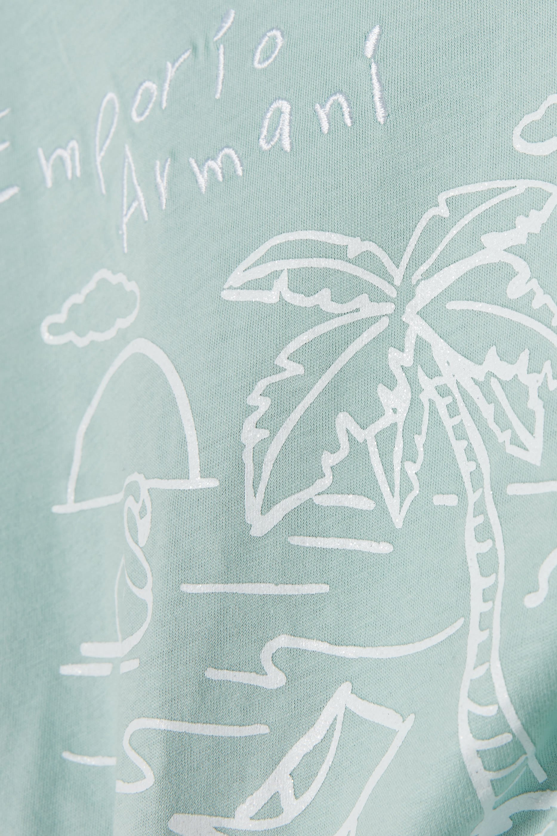 تيشيرت بطبعة شاطئ للأطفال