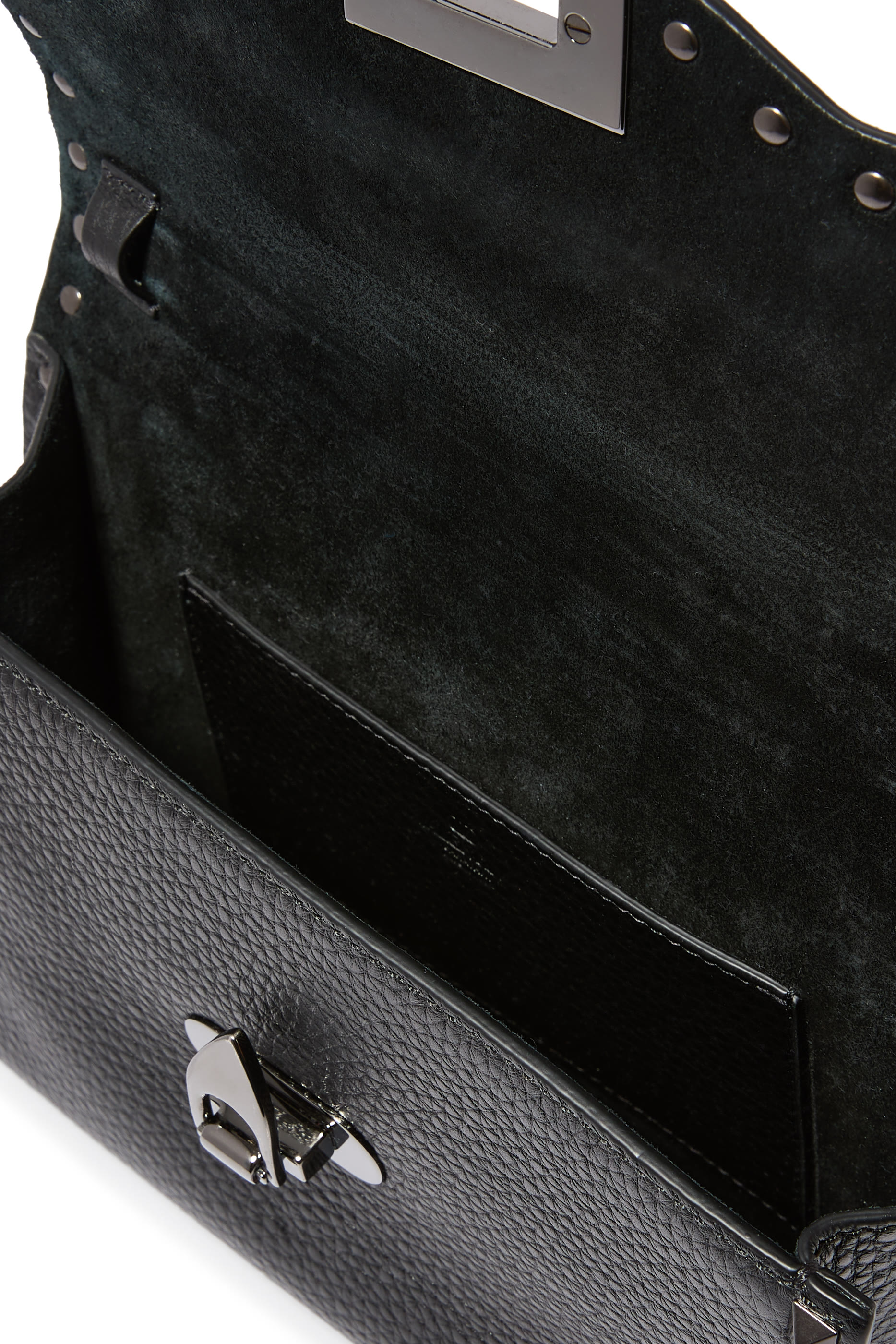 حقيبة كتف بحلي هرمية