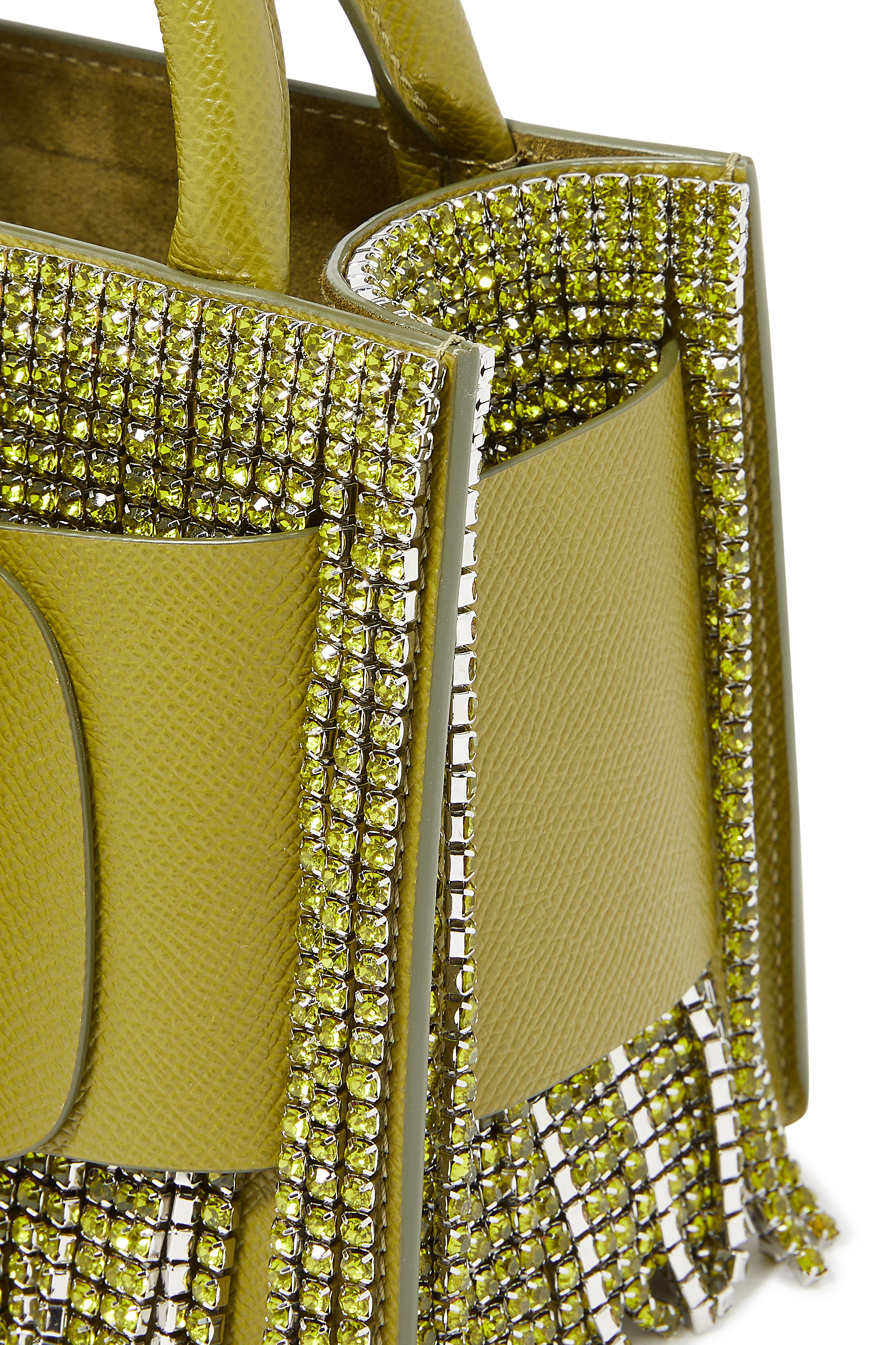 حقيبة يد بوبي 18 مرصعة بالكريستال