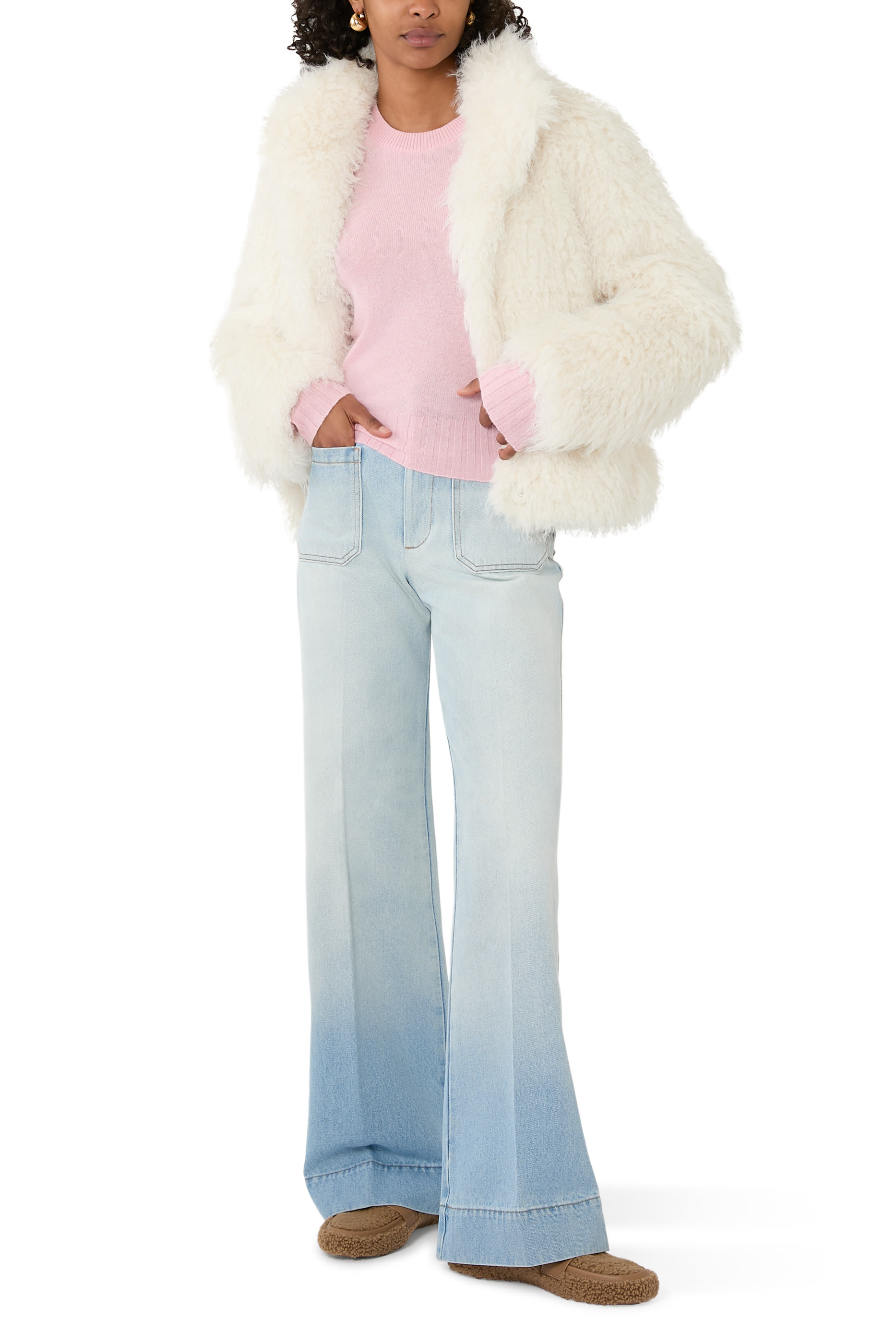 Shrunken Crewneck Sweater