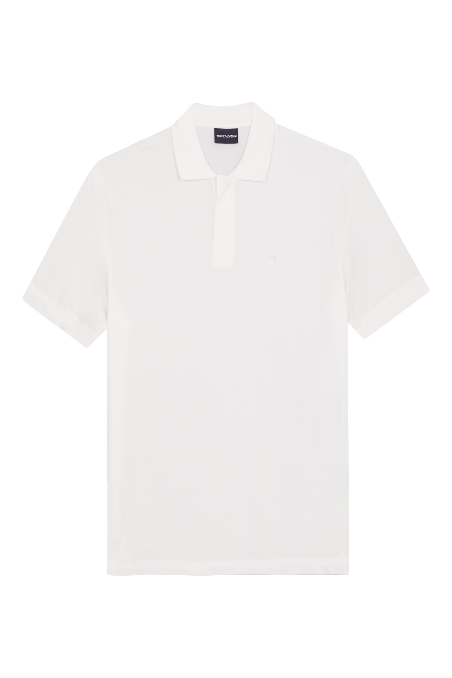 قميص بولو برقعة شعار رأس النسر صغيرة