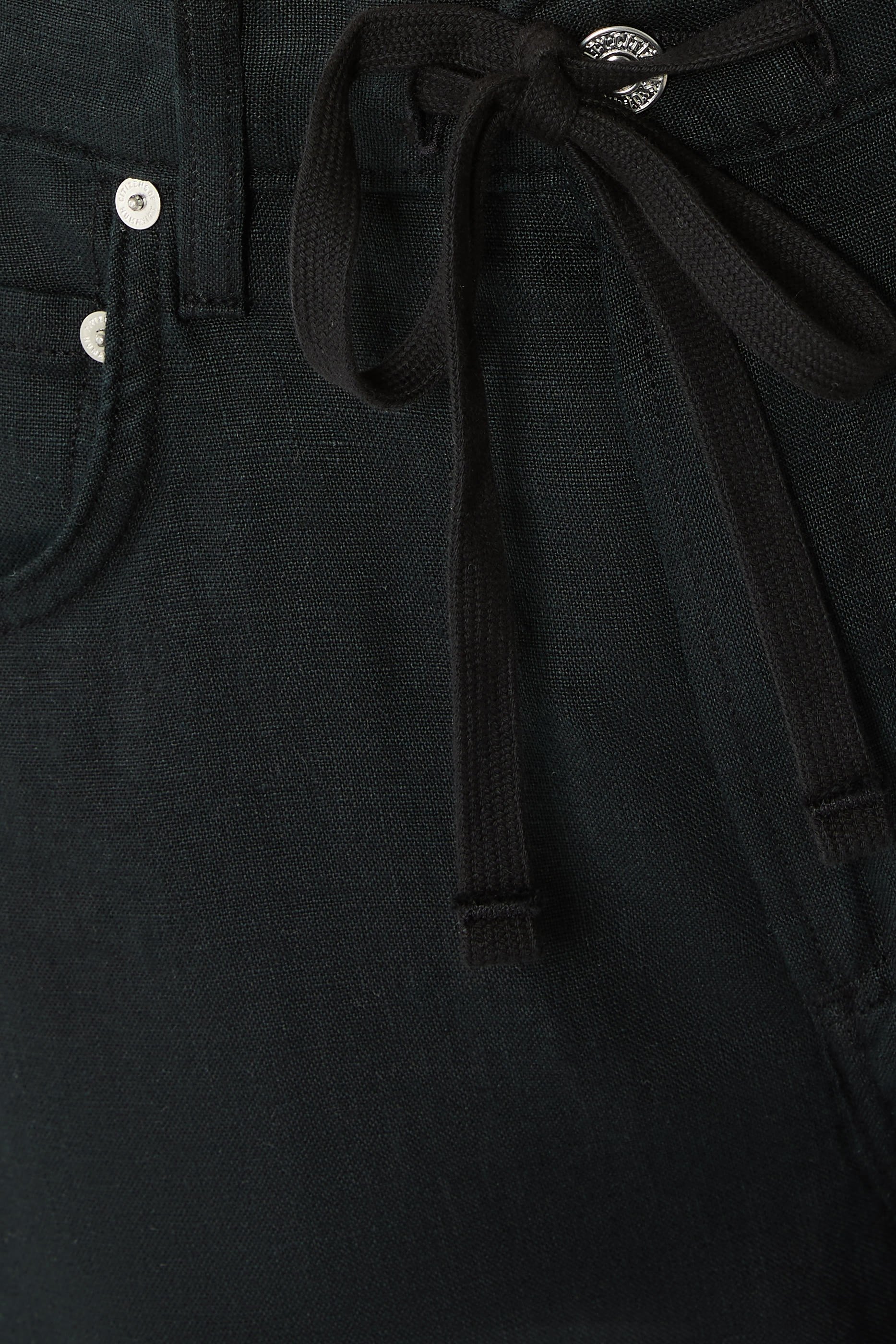 بنطال برين سهل الارتداء كتان