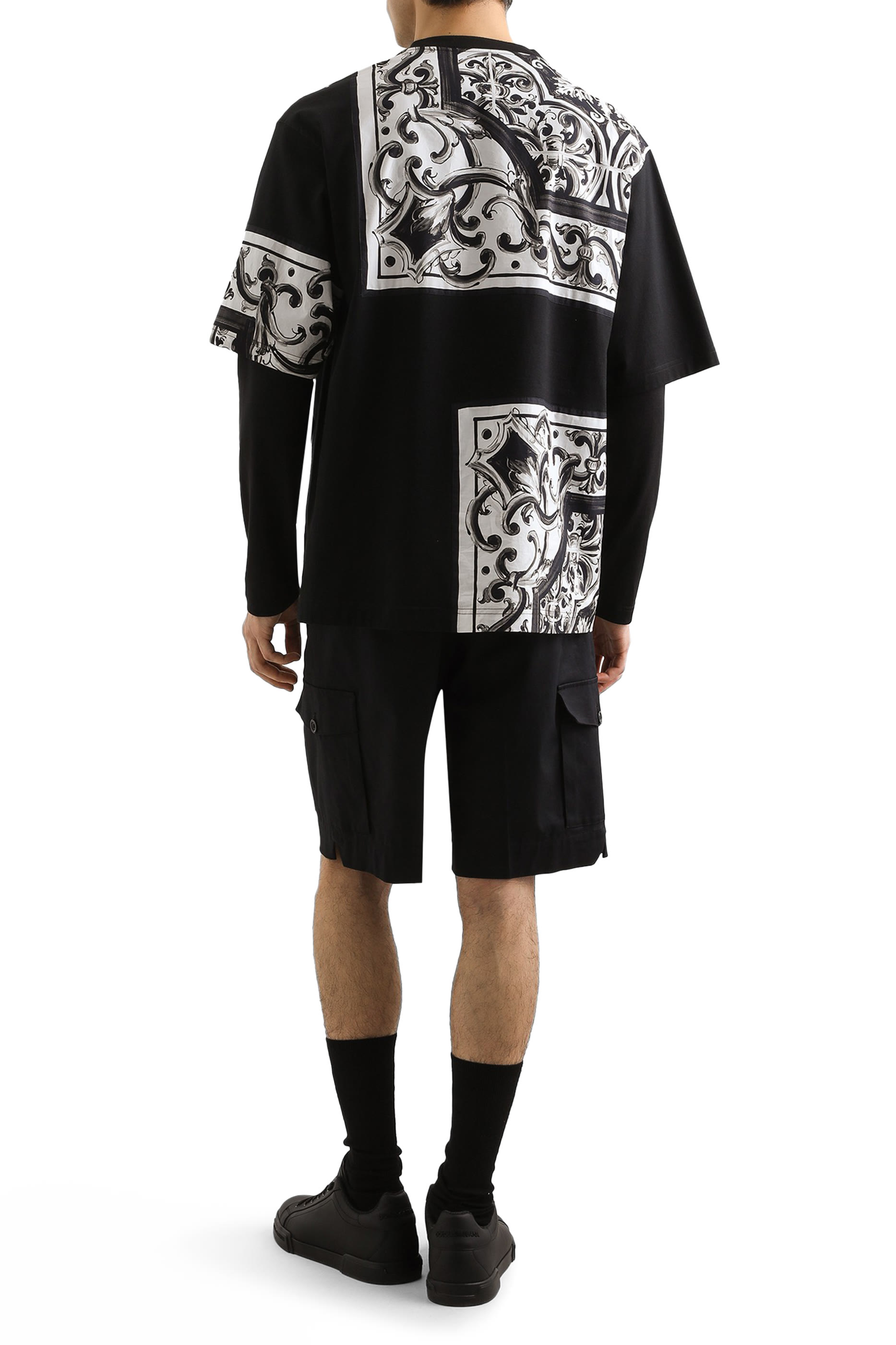 شورت بيرمودا قطن غابردين