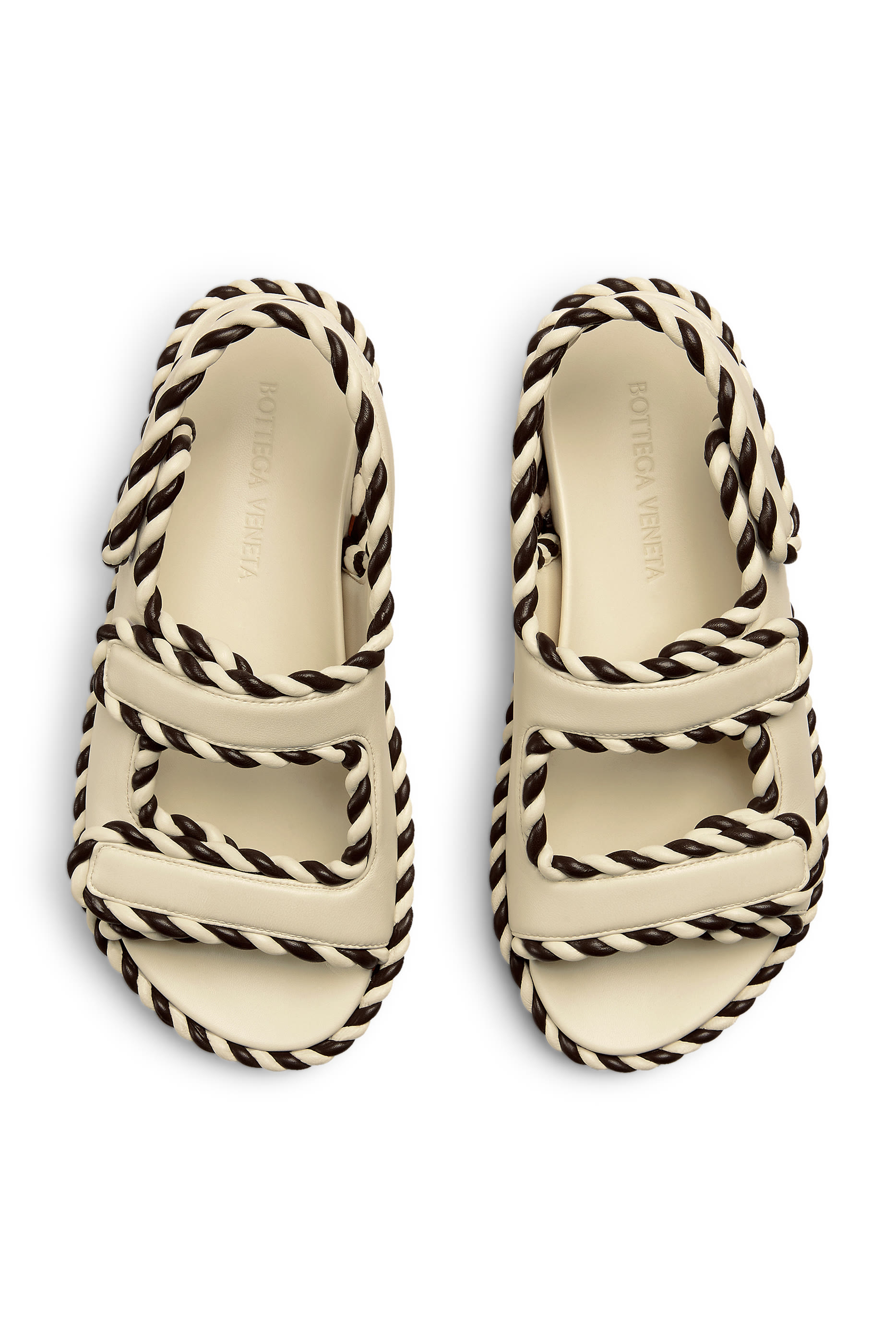 صندل جاك بكعب مسطح جلد