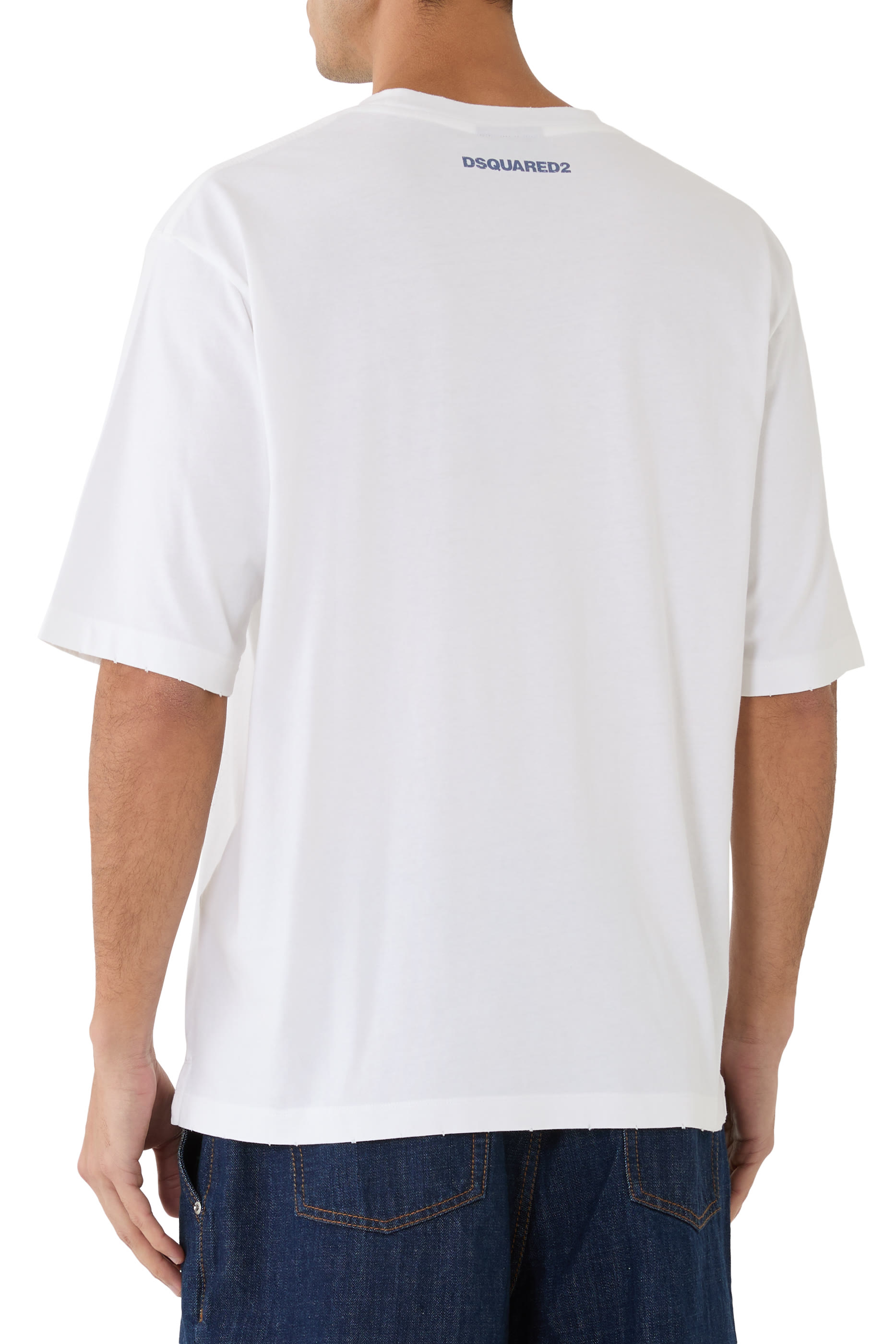 تيشيرت بطبعة وجه مبتسم