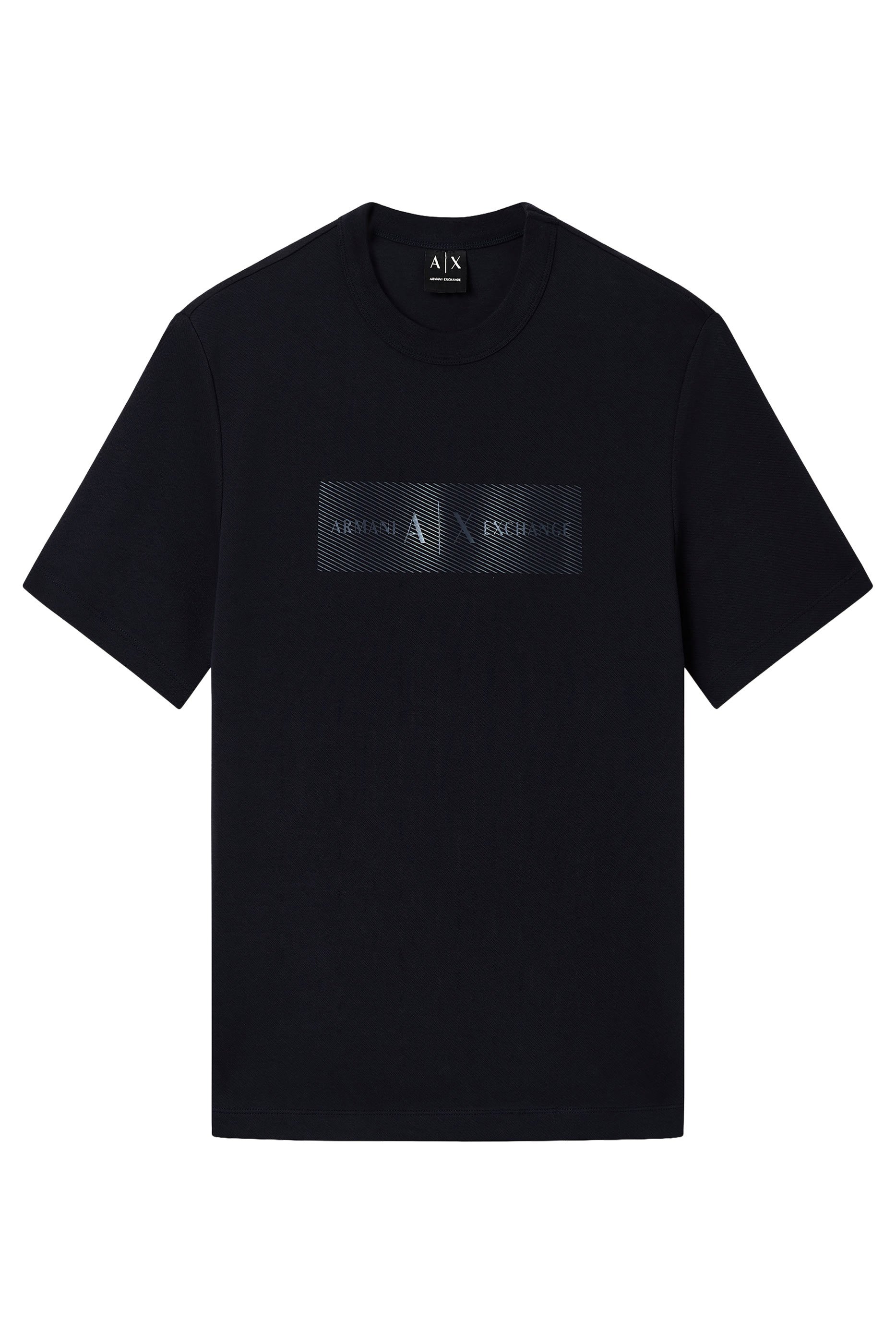 تيشيرت بطبعة شعار الماركة قطن