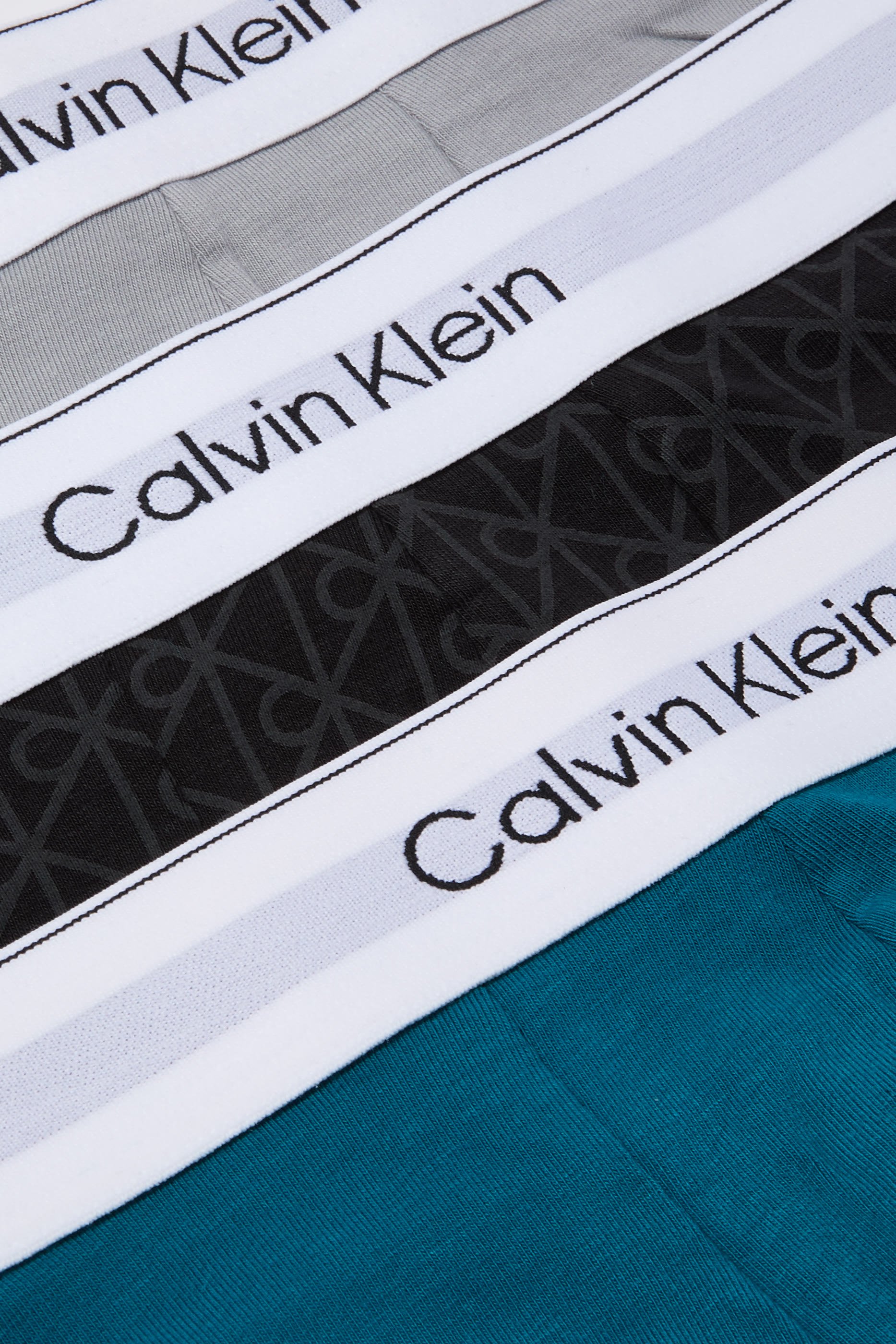 طقم بوكسر بشعار الماركة، 3 قطع