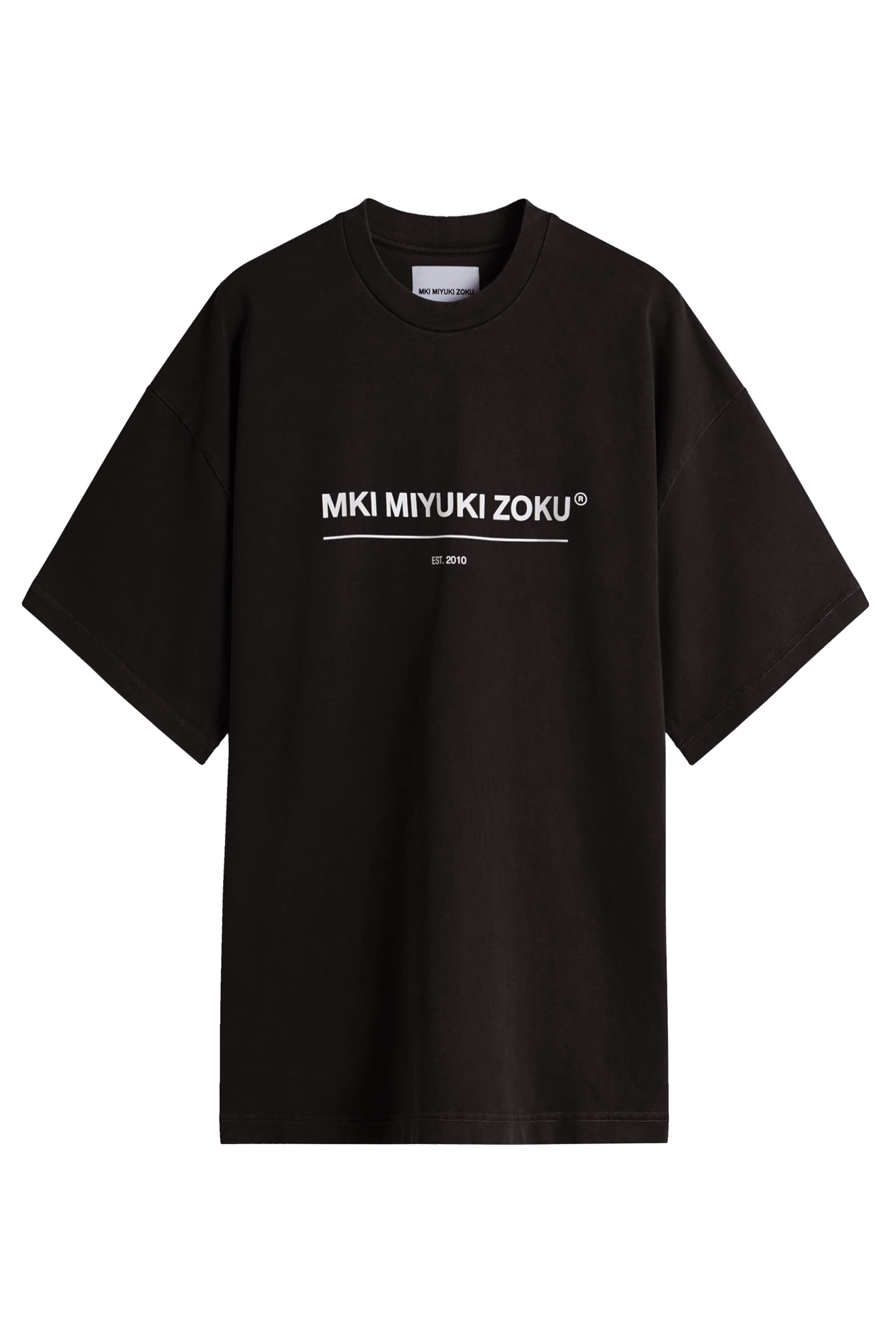 تيشيرت بشعار الماركة خطي  