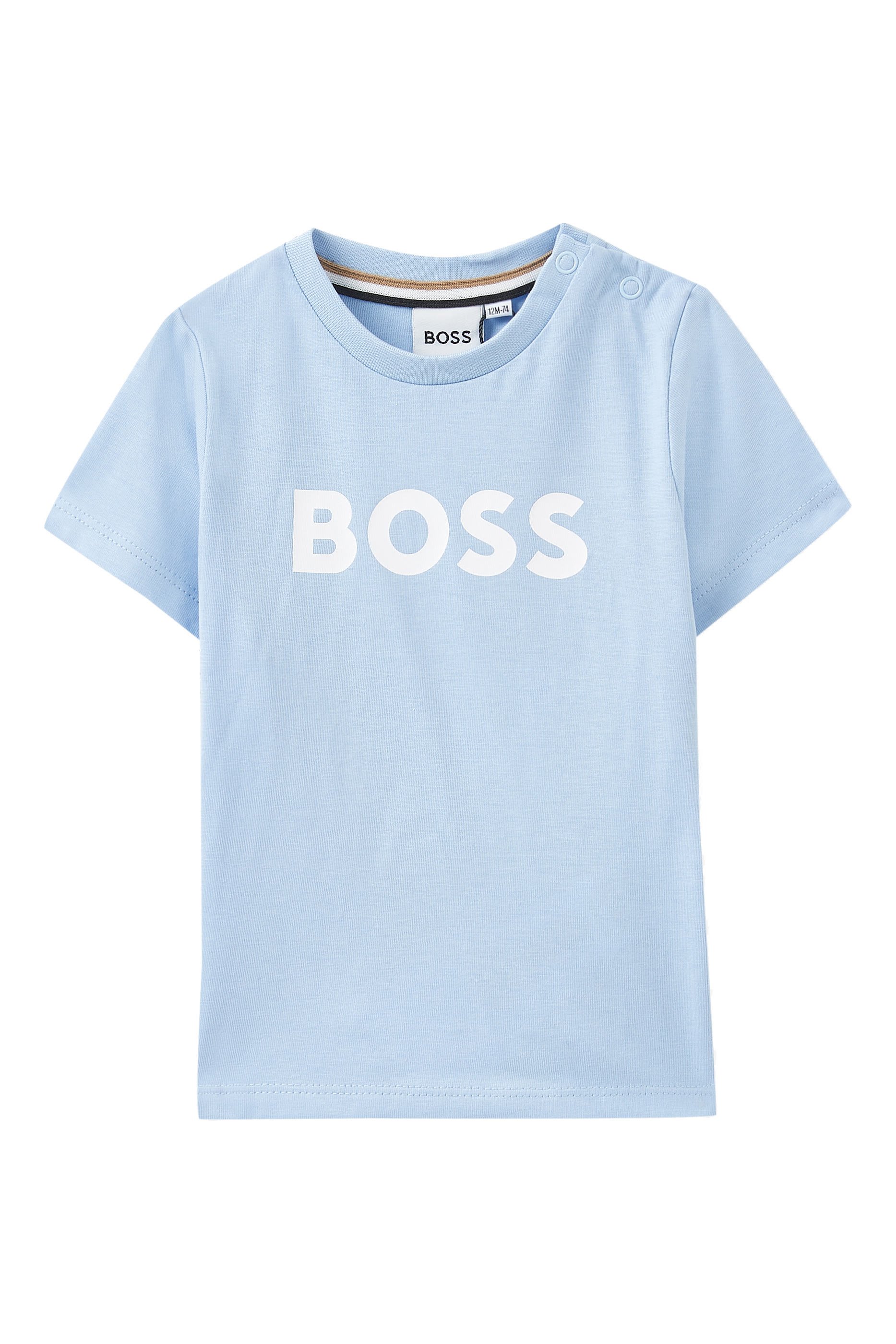 تيشيرت بطبعات شعار الماركة