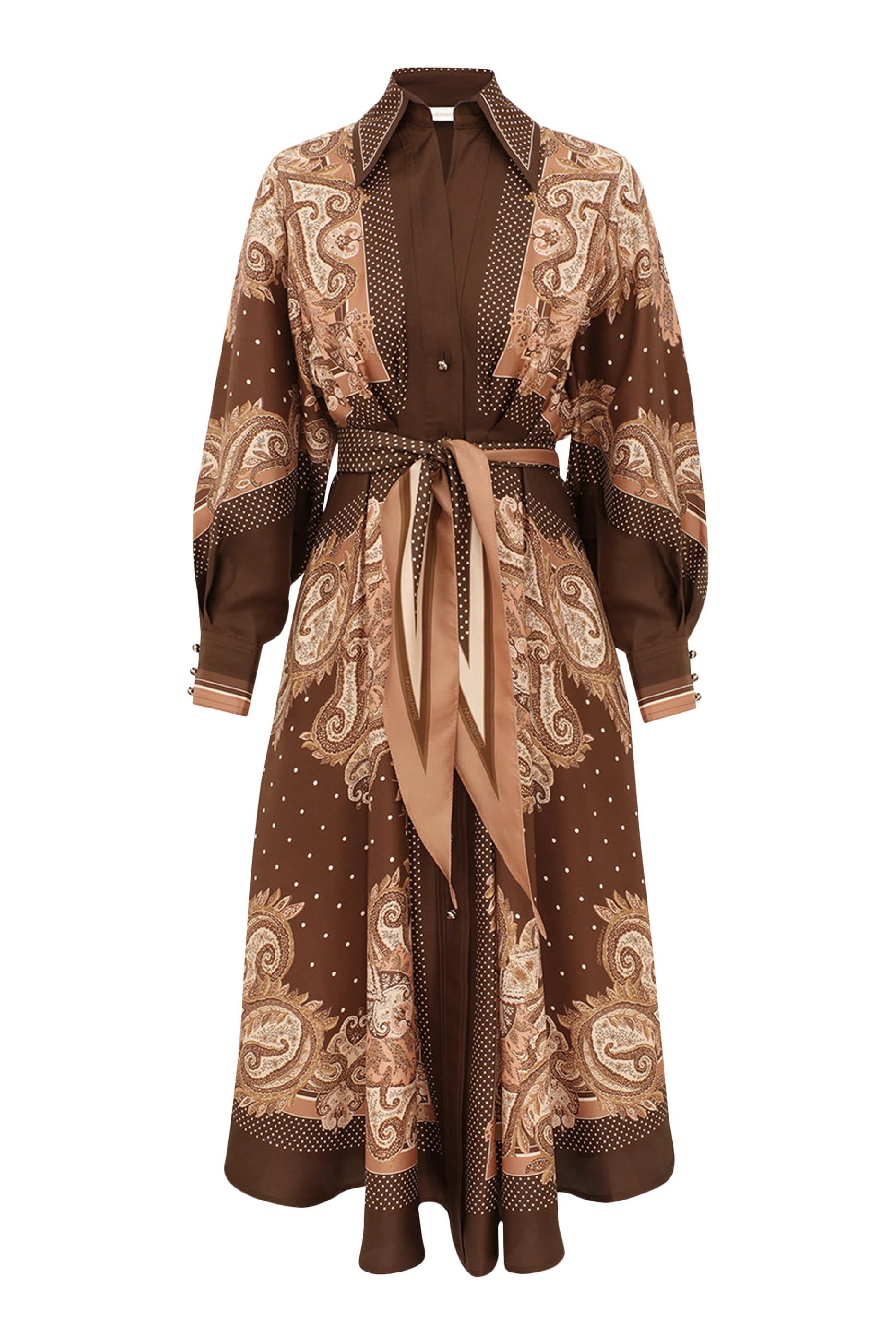 فستان لونا بنمط قميص