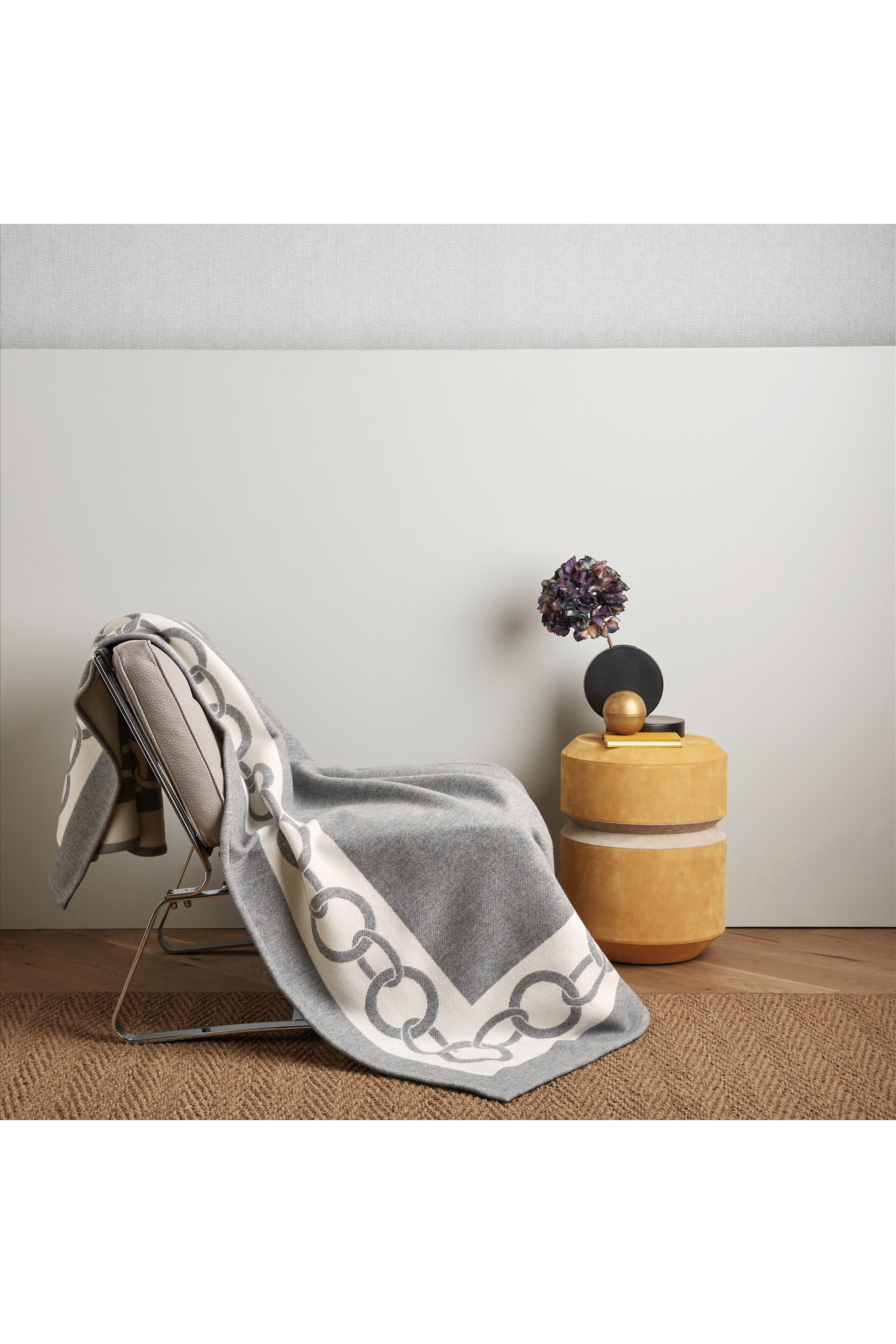 بطانية بنقشة سلسلة