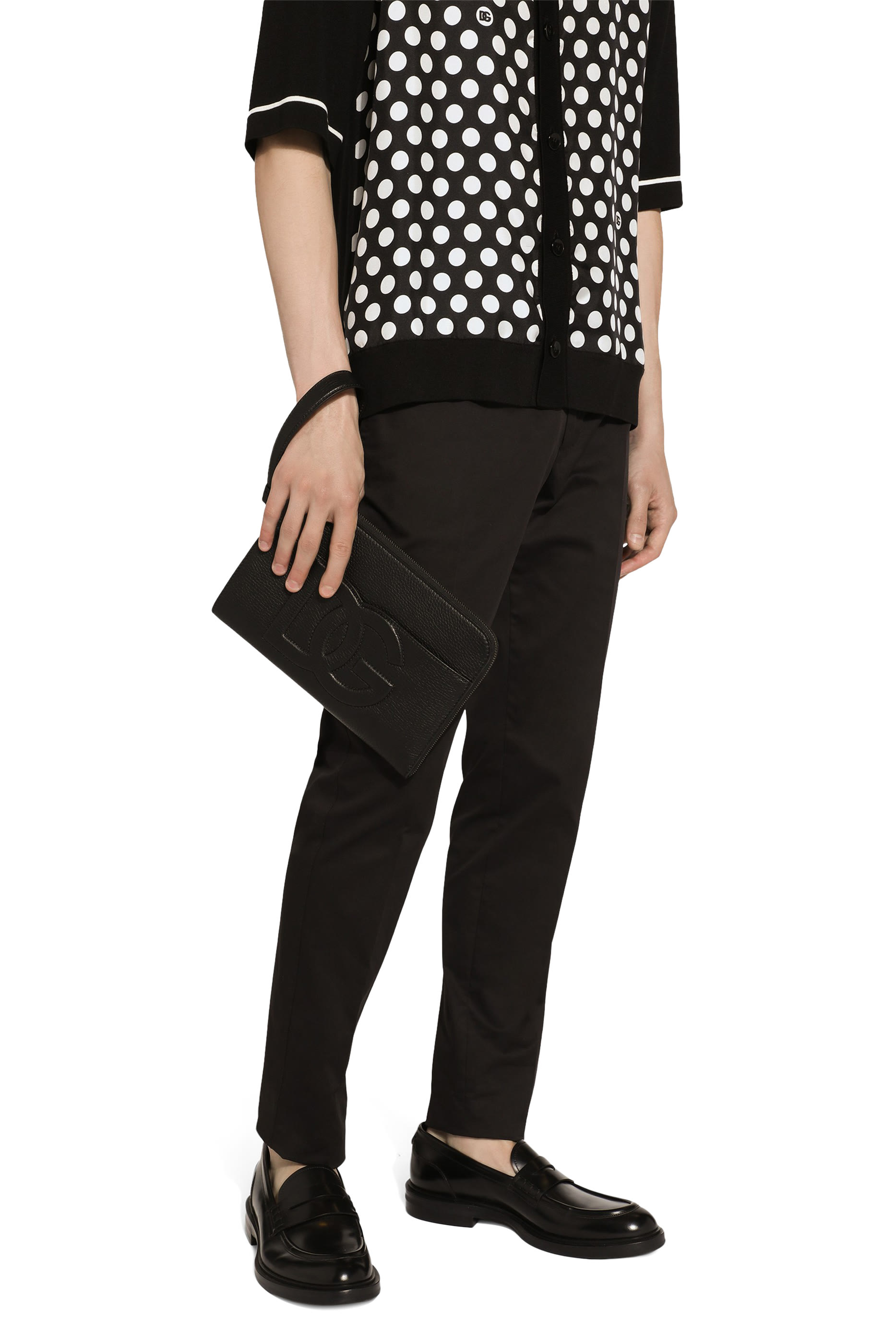 حقيبة متوسطة جلد غزال