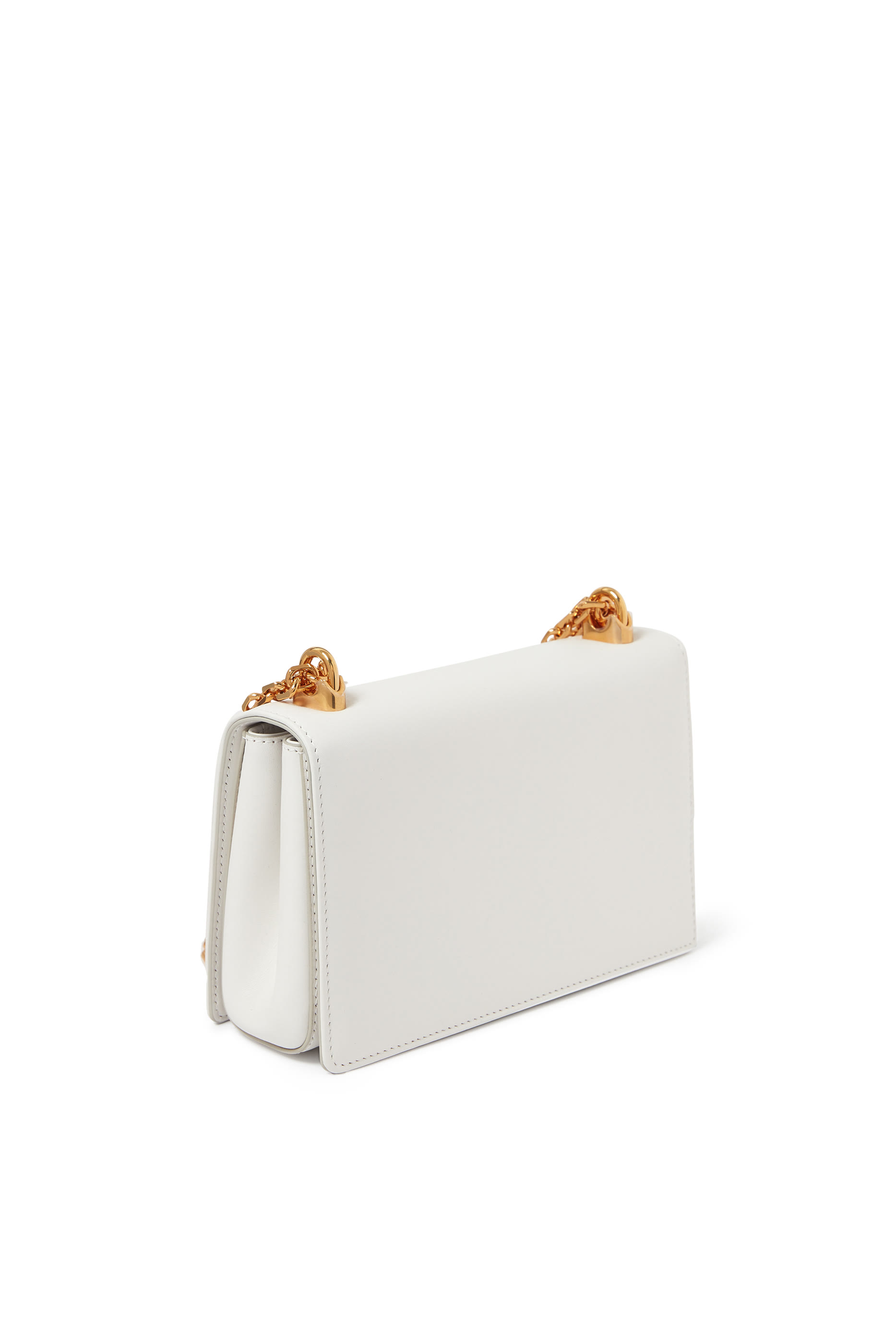 حقيبة كتف جيرلز بشعار الماركة جلد نابا