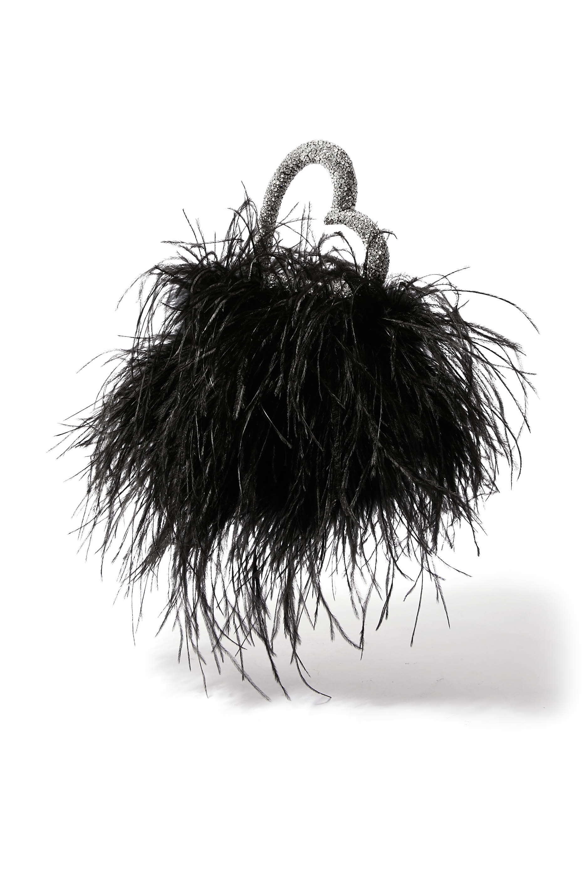 حقيبة صغيرة لوف مزينة بريش