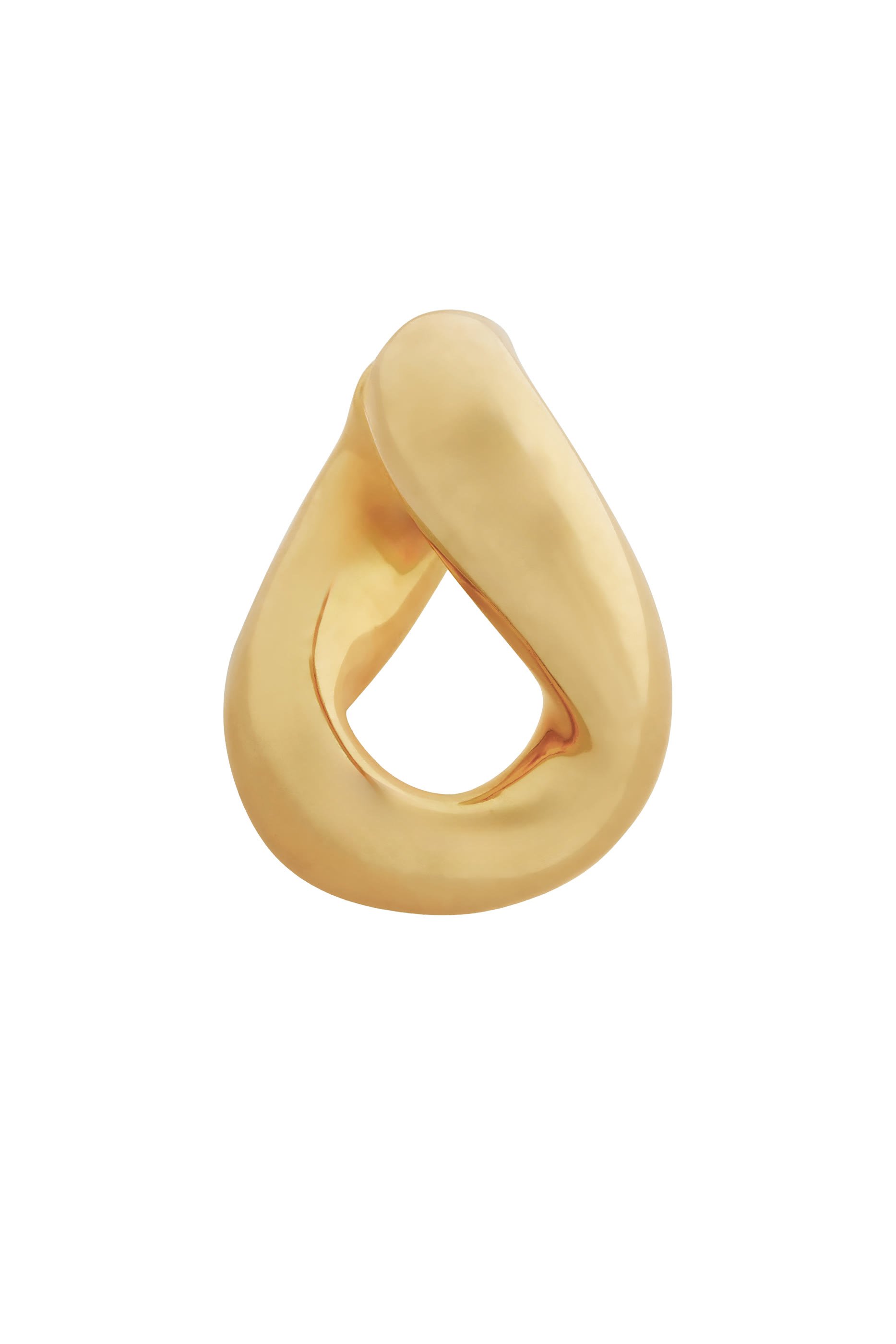 أقراط بريزما، فضة إسترلينية مطلية بالذهب عيار 18 قيراط