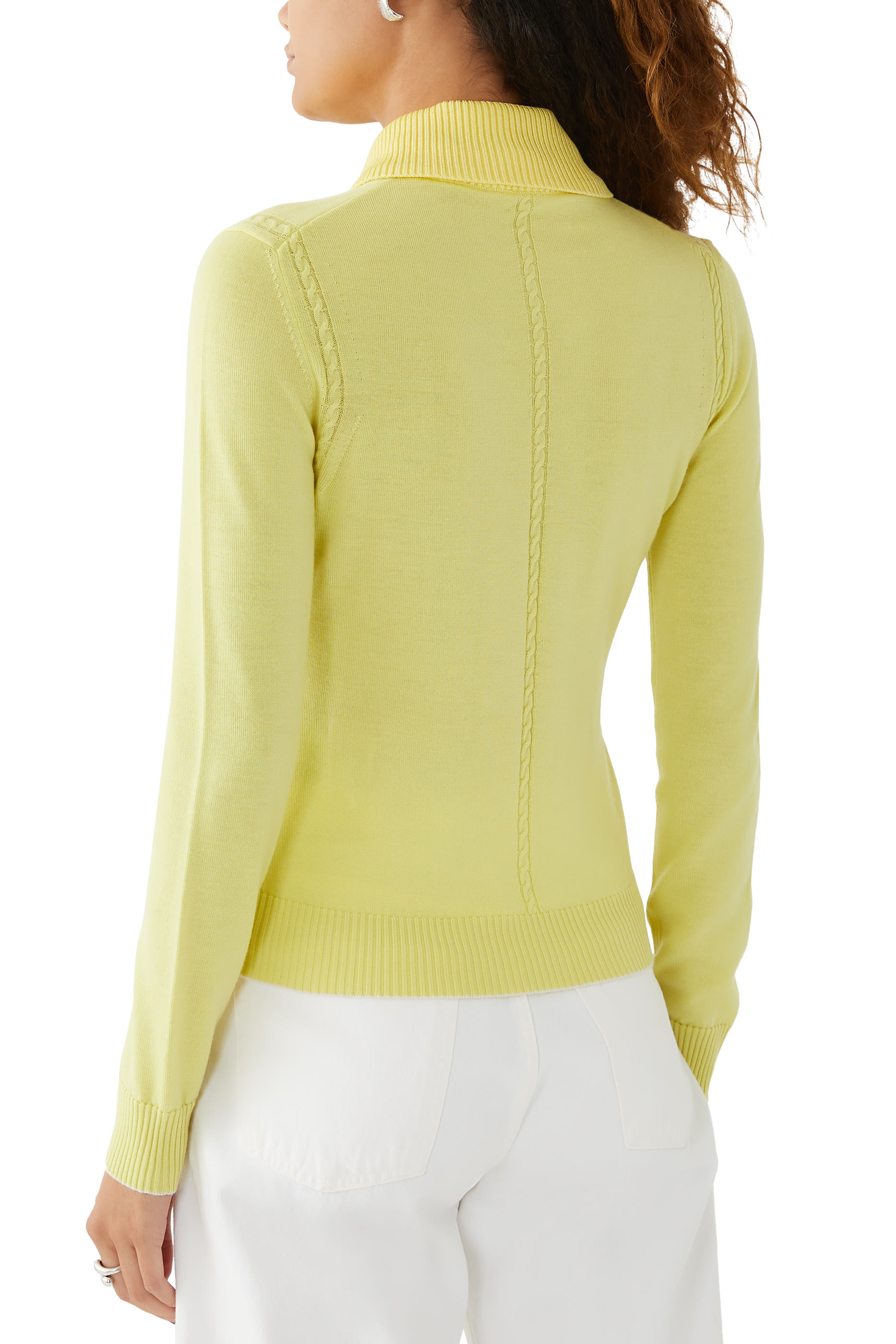 قميص بولو بحياكة تريكو