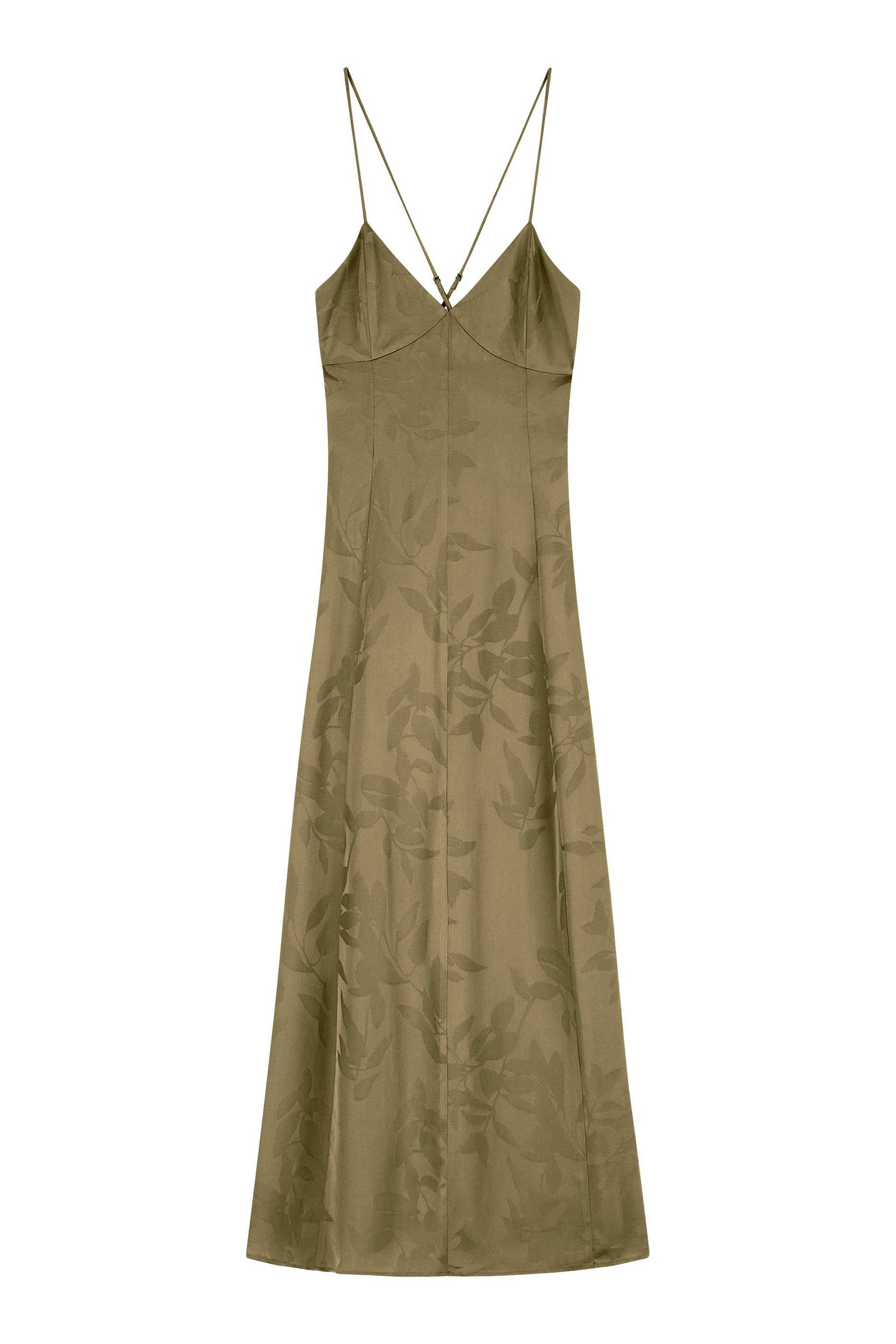 فستان طويل درابيه