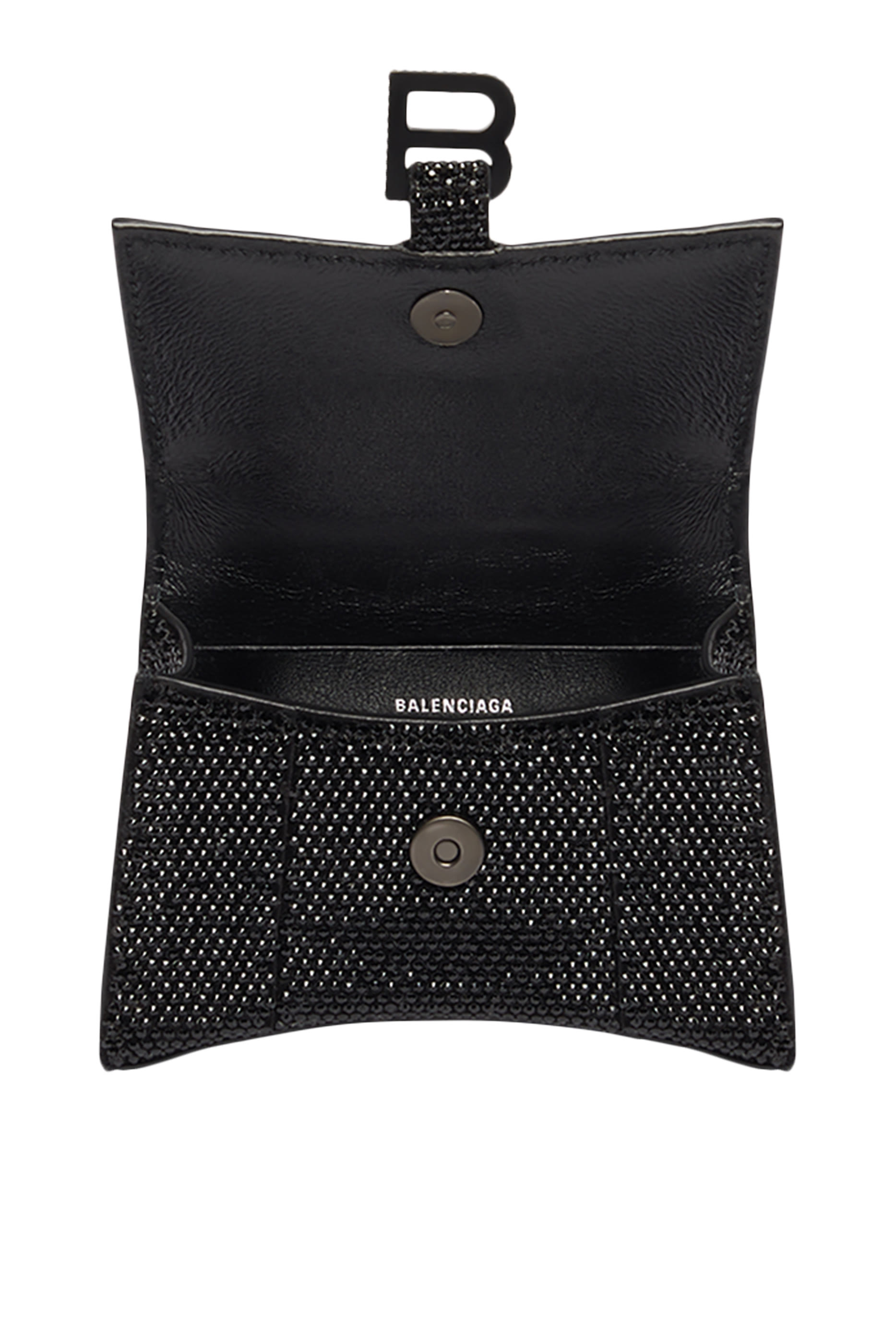 حقيبة اورجلاس صغيرة بسلسلة مرصع بأحجار الراين