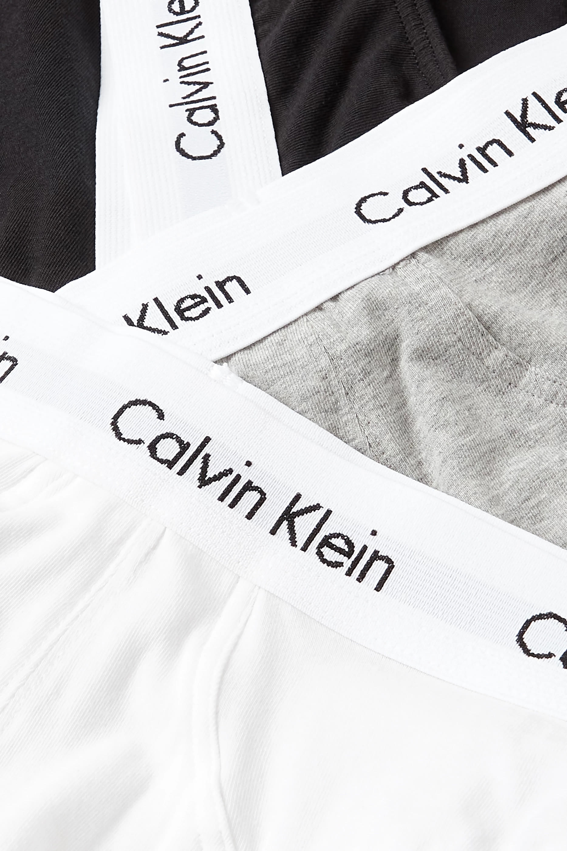 طقم سروال داخلي قطن مطاطي، 3 قطع