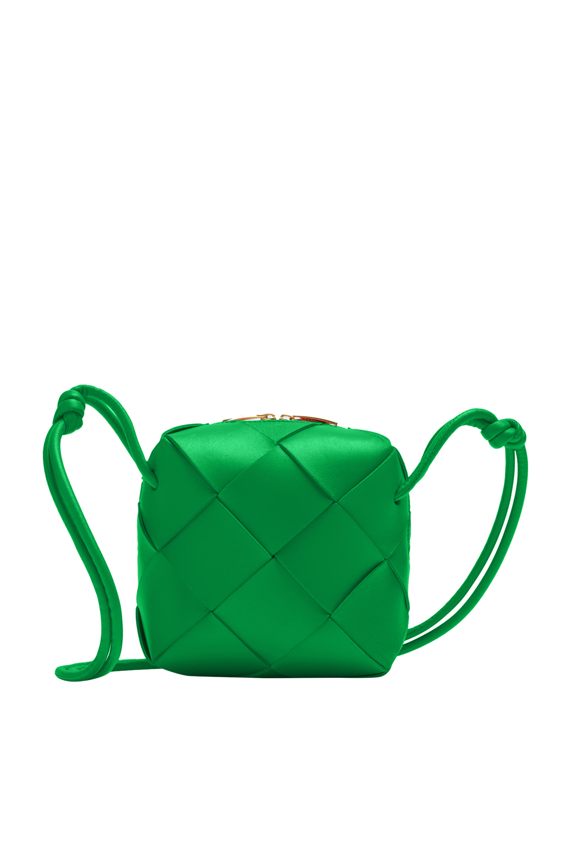 حقيبة كروس كاسيت صغيرة بتصميم مجدول