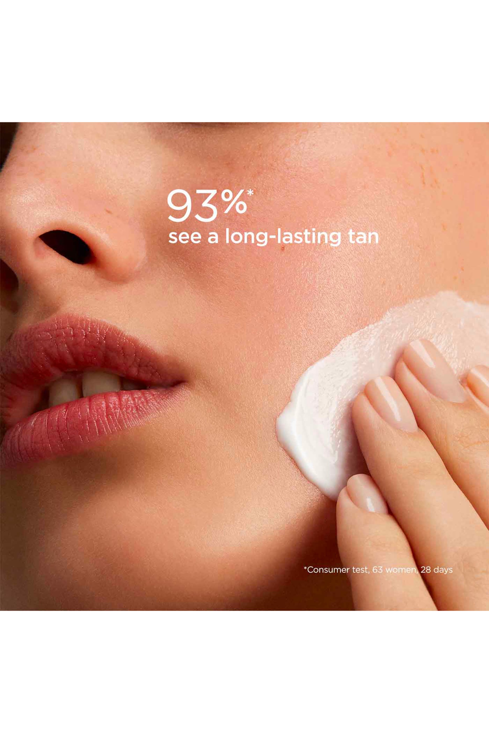 لوشن حليبي لتسمير البشرة دون التعرض للشمس 