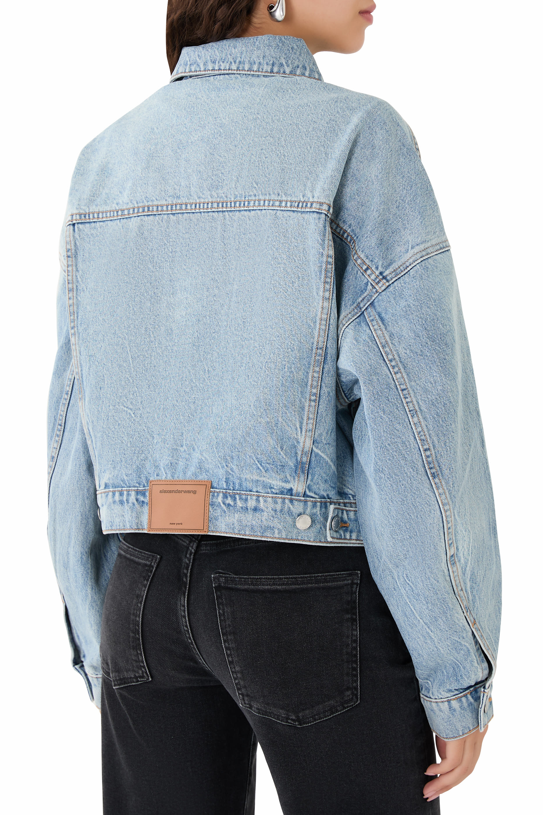 جاكيت تراكر ريجين دنيم نيلي