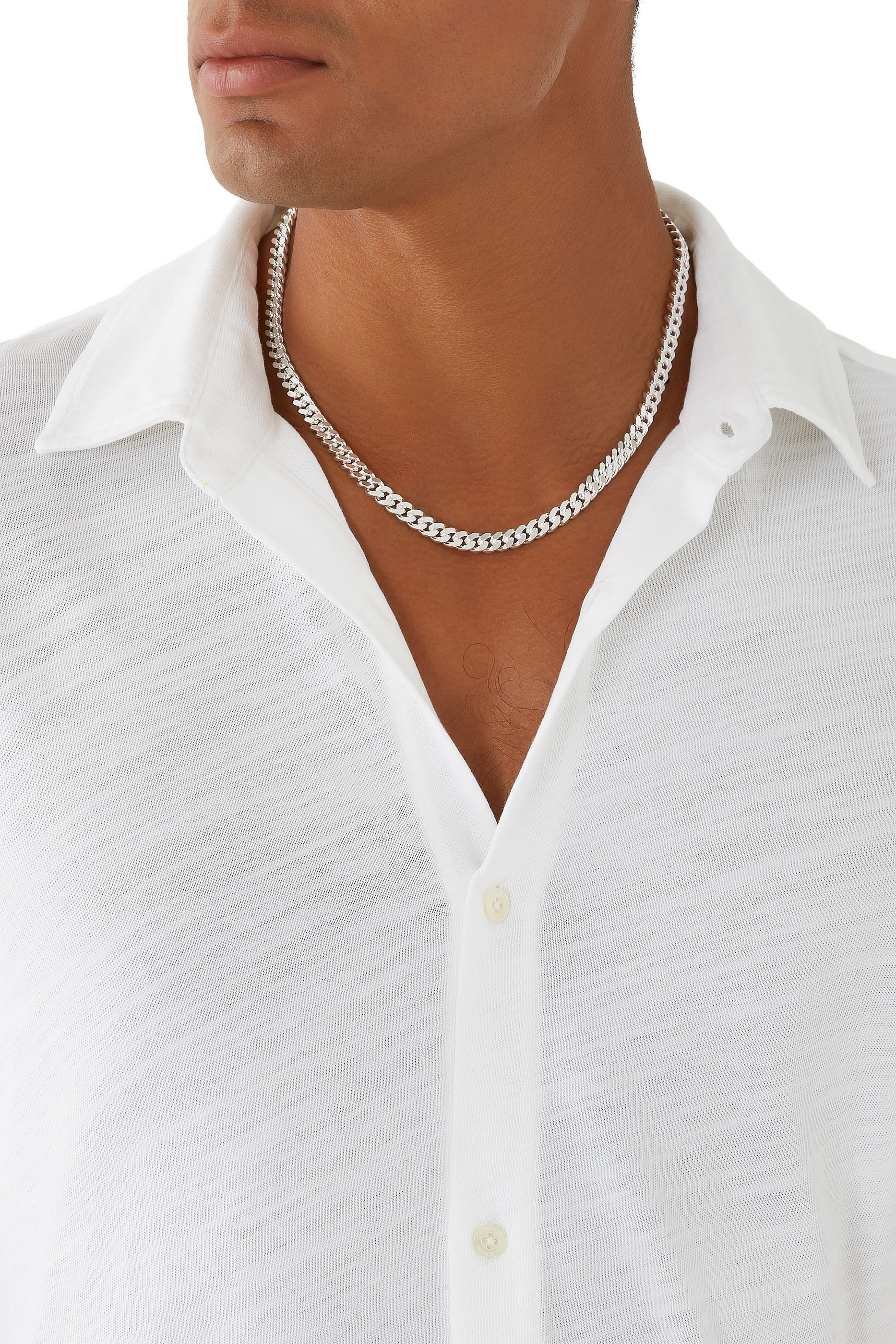 قلادة بتصميم سلسلة كوبية