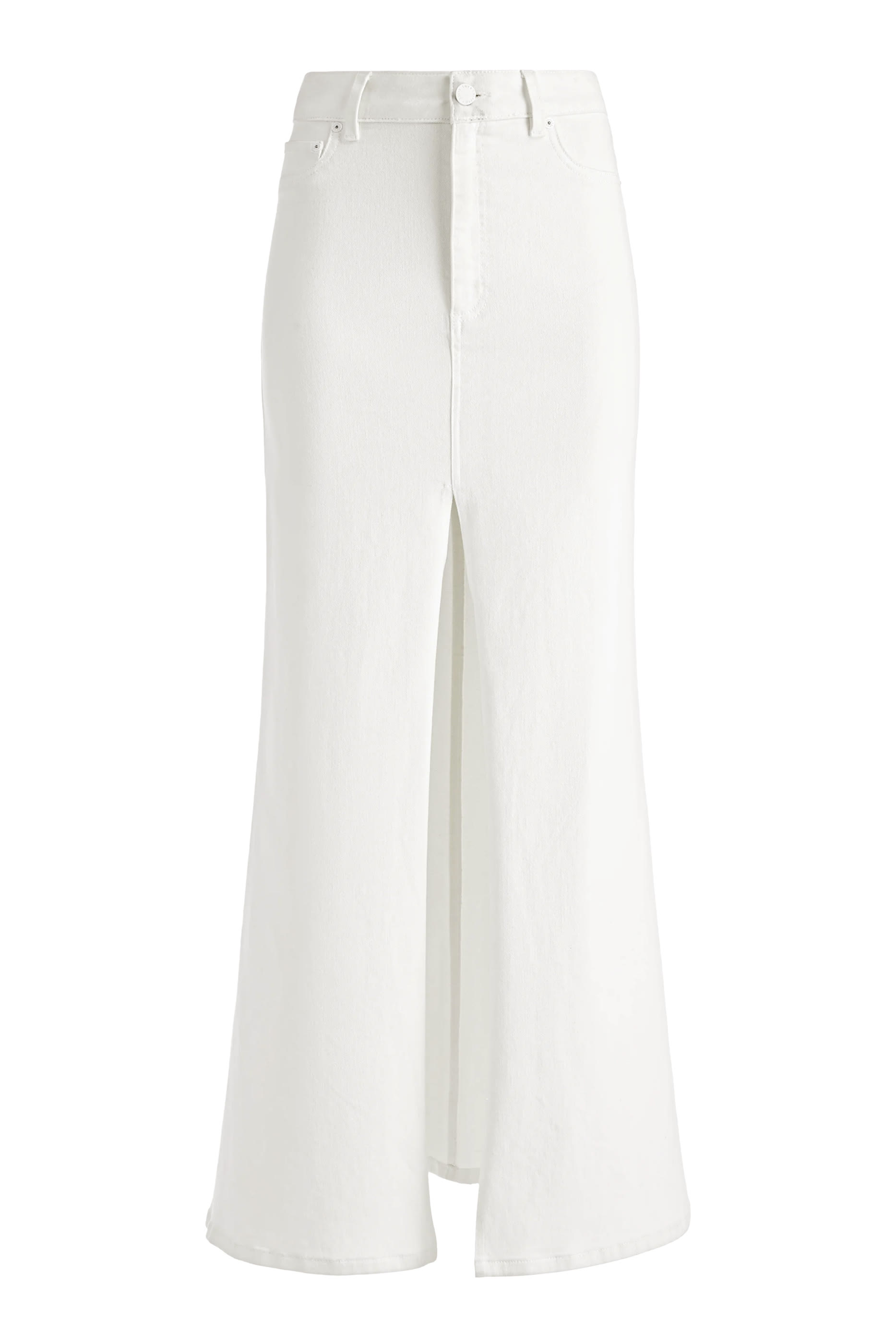 تنورة راي طويلة دنيم