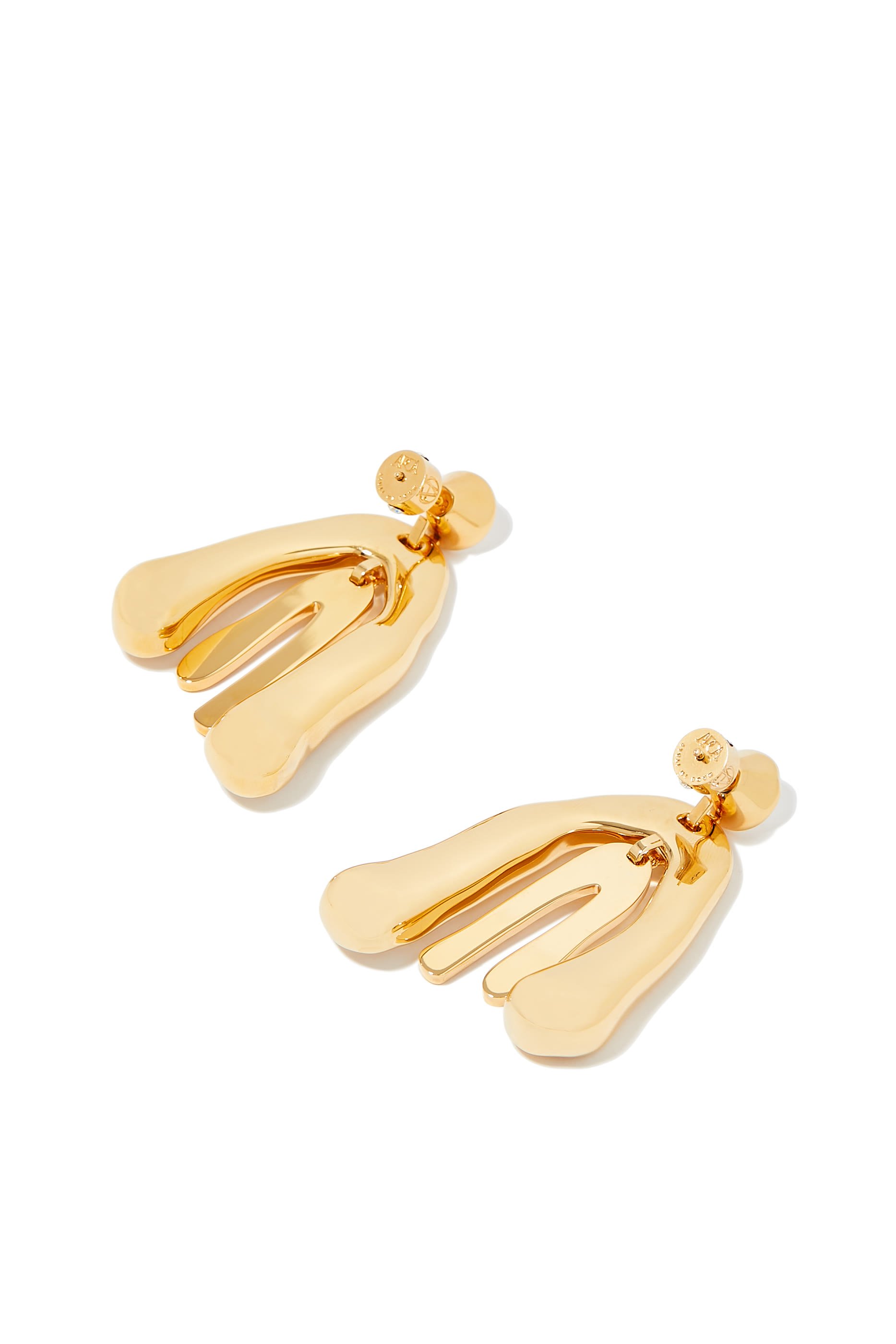 Dag Earrings, 18k Gold