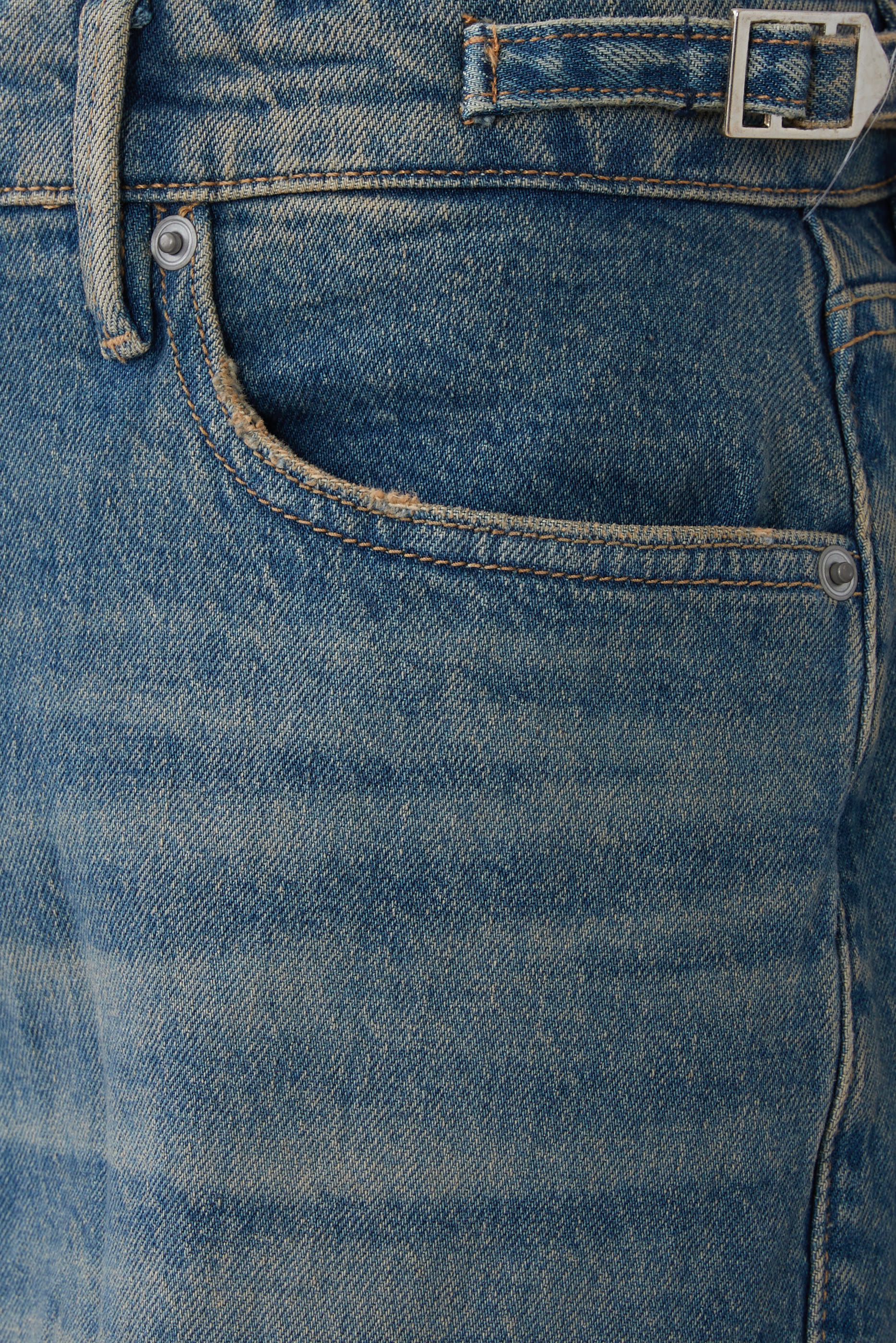 بنطال غود إيز بقصة ساق واسعة وأشرطة قابلة للتعديل