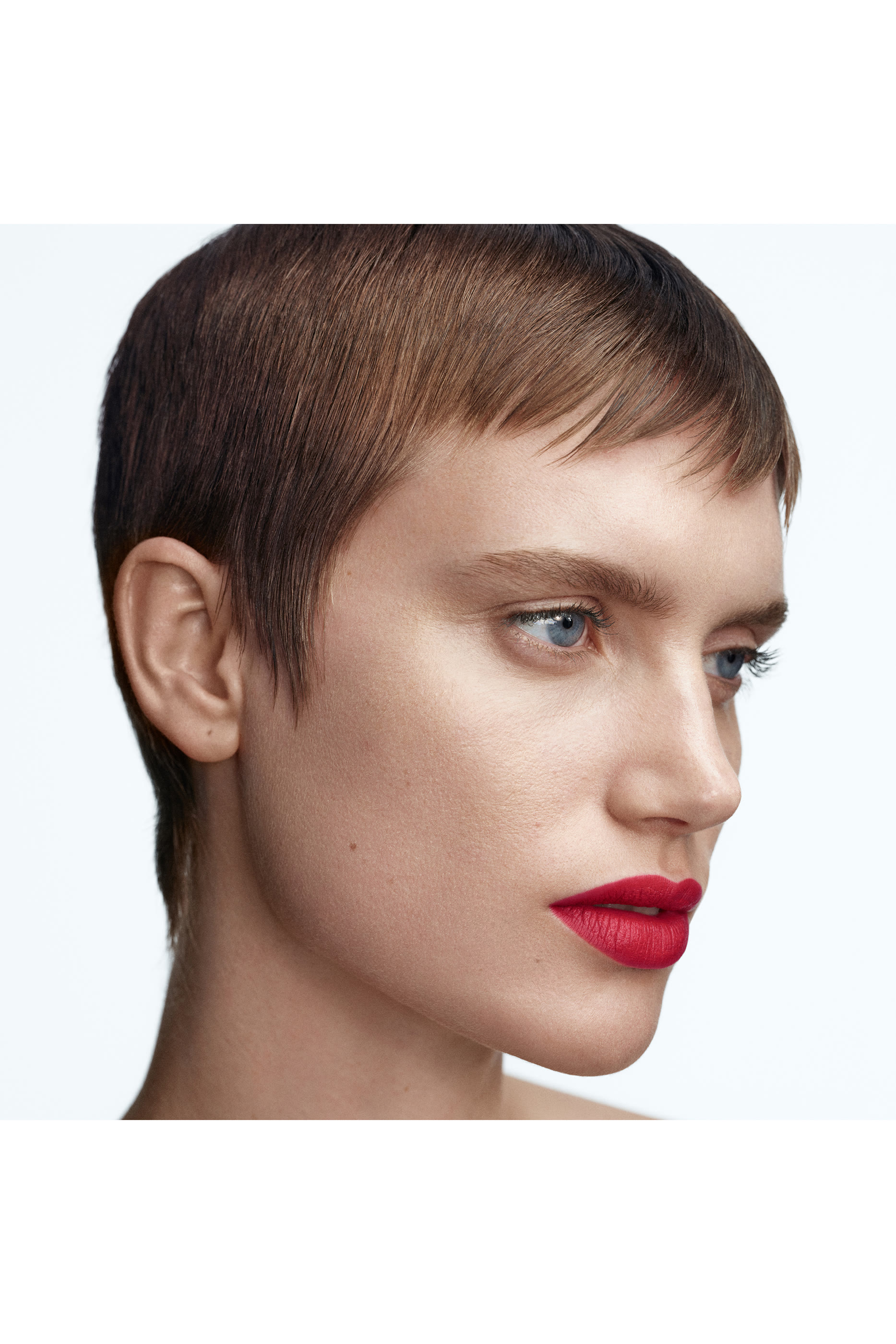 عبوة إعادة ملء أحمر شفاه غير لامع