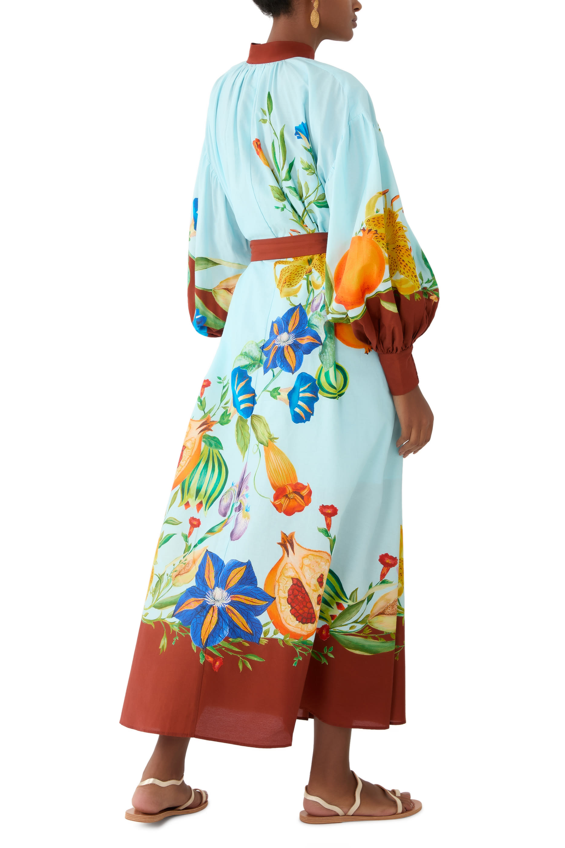 فستان دالهيا بتصميم قميص