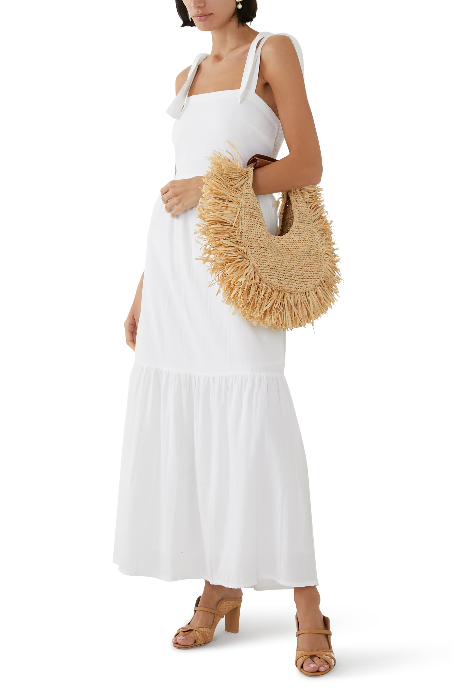 حقيبة يد بتصميم مقوس