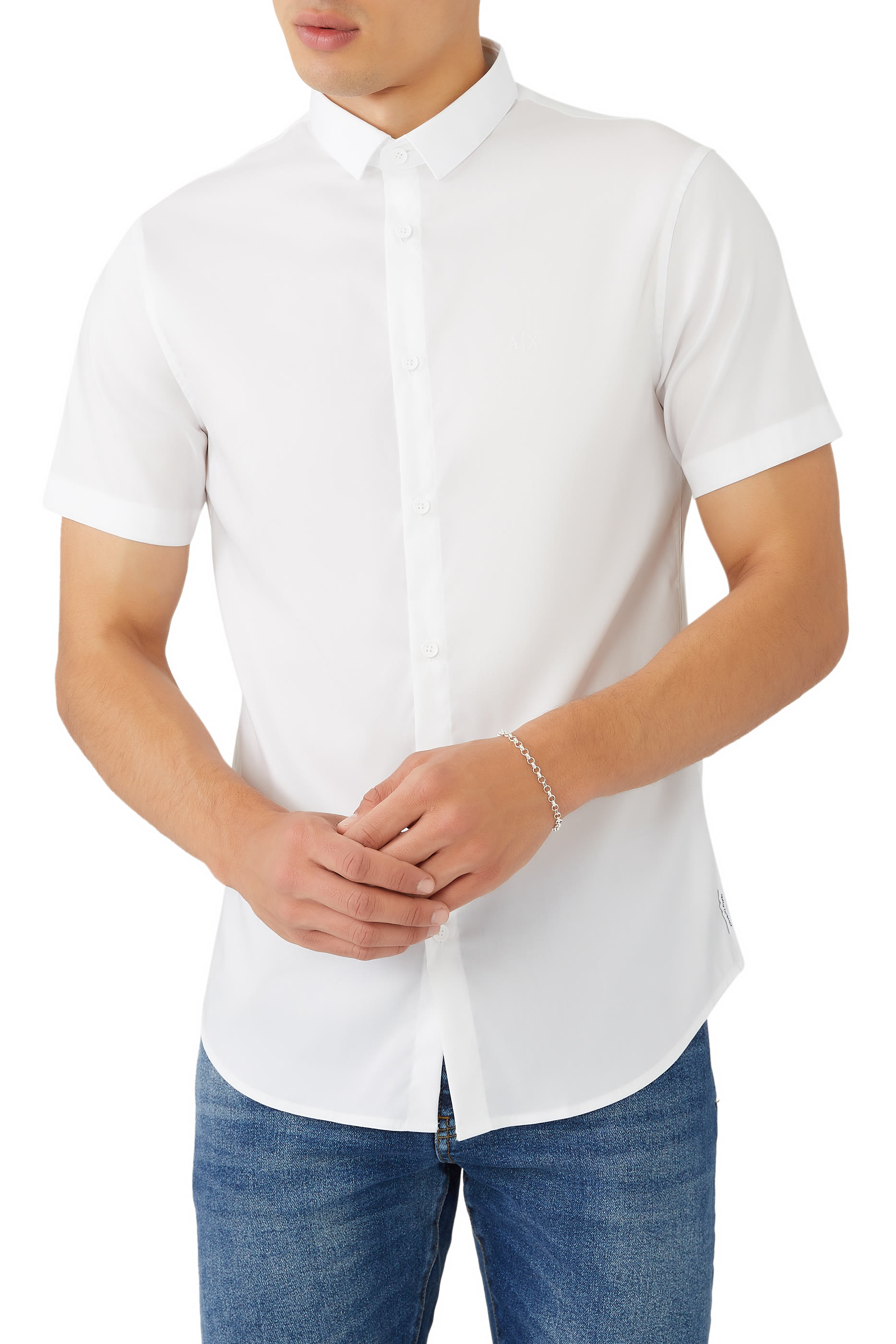 Slim Fit Button-Up Shirt