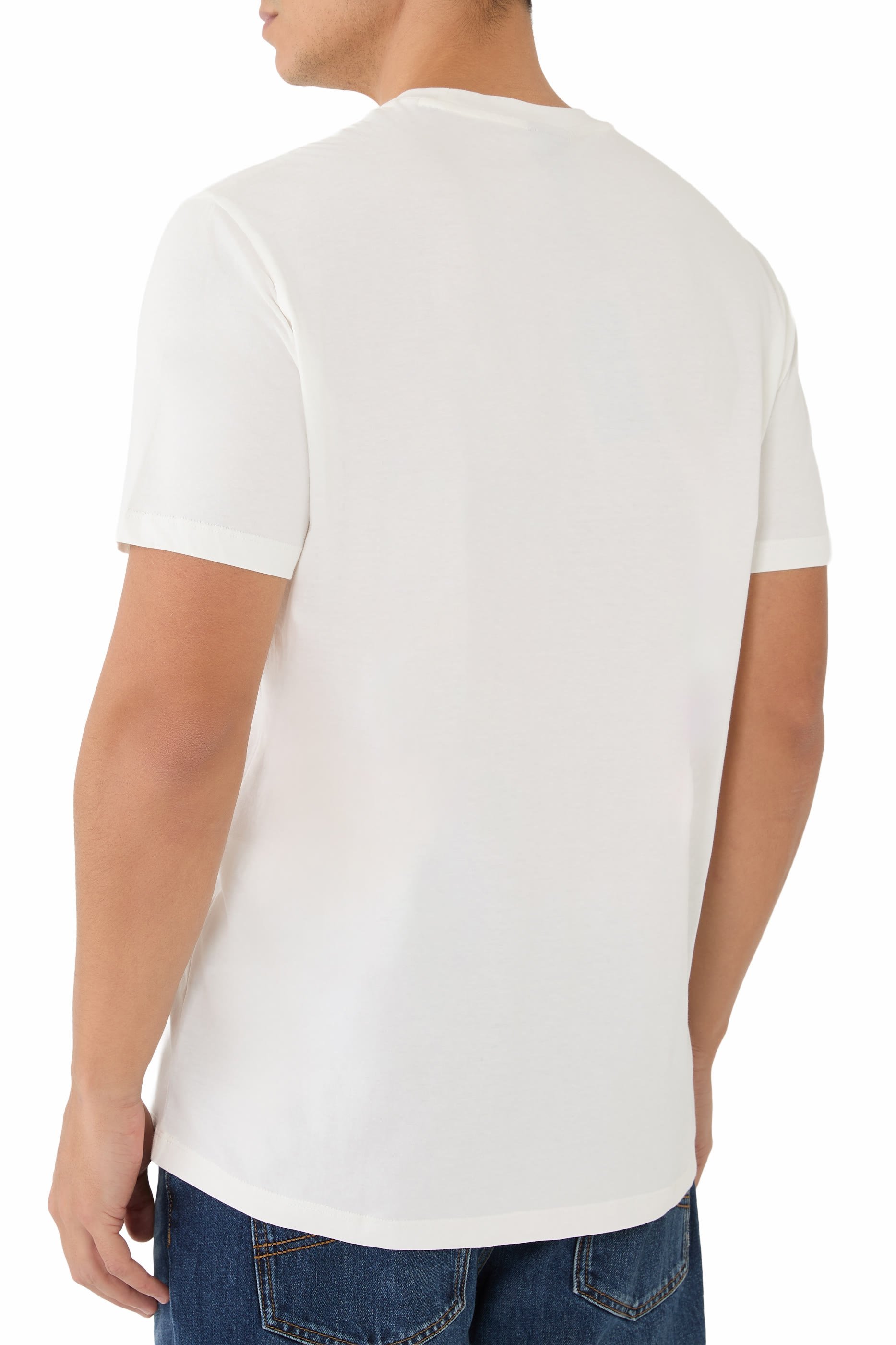 تيشيرت بشعار حرفي الماركة