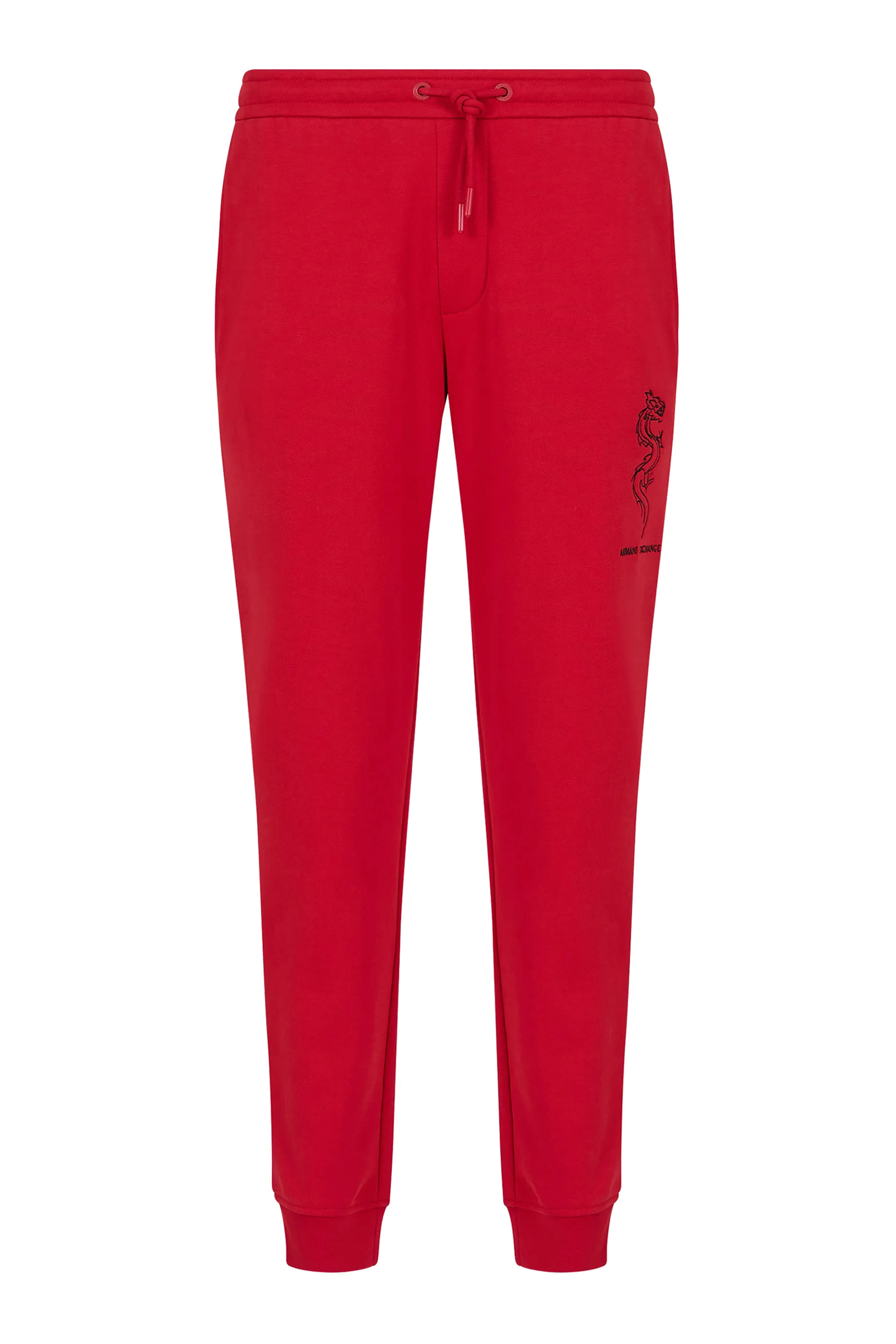 بنطال رياضي قطن جيرسيه بتطريز تنين