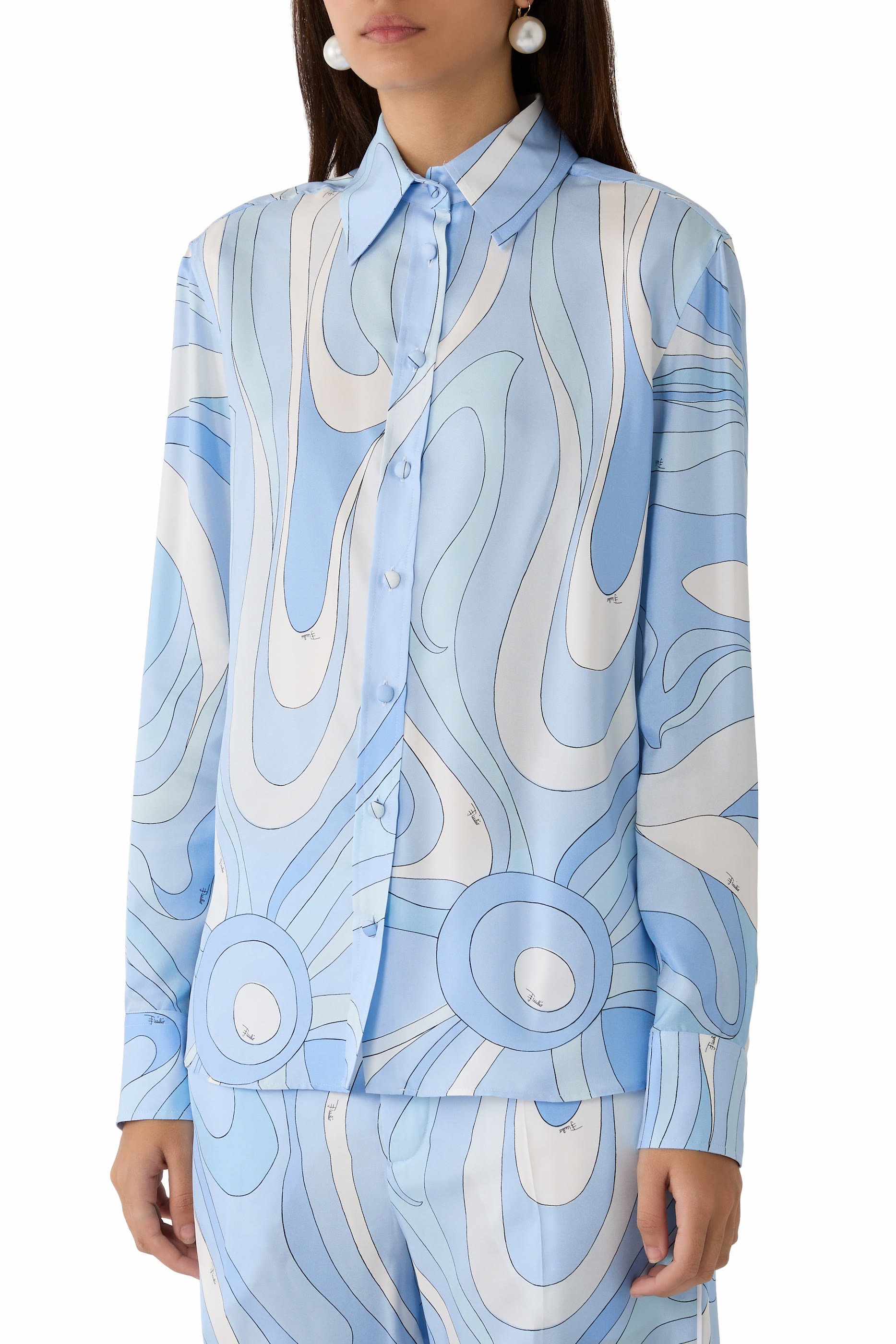 قميص بنقشة مارمو