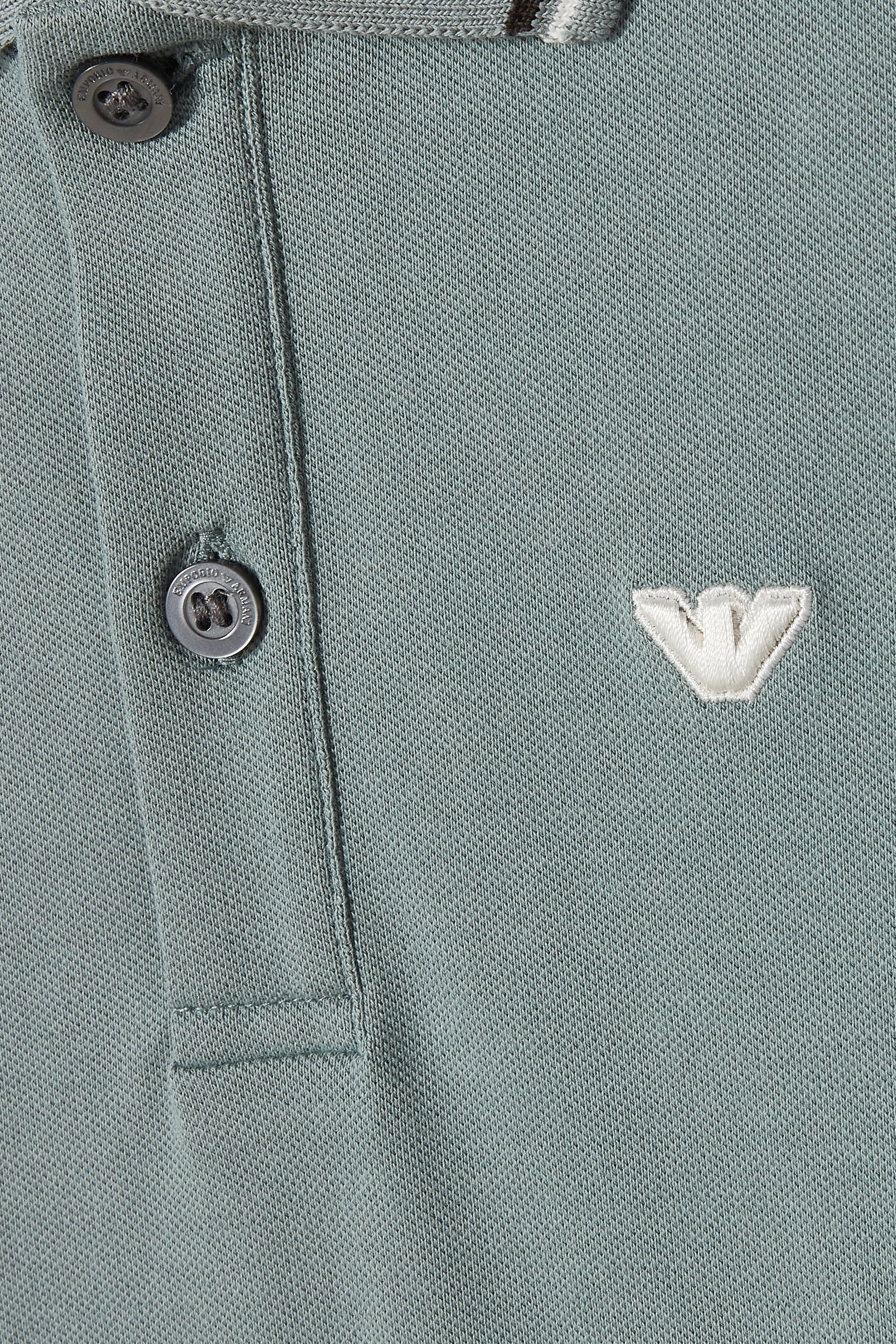 قميص بولو بشعار الماركة للأطفال