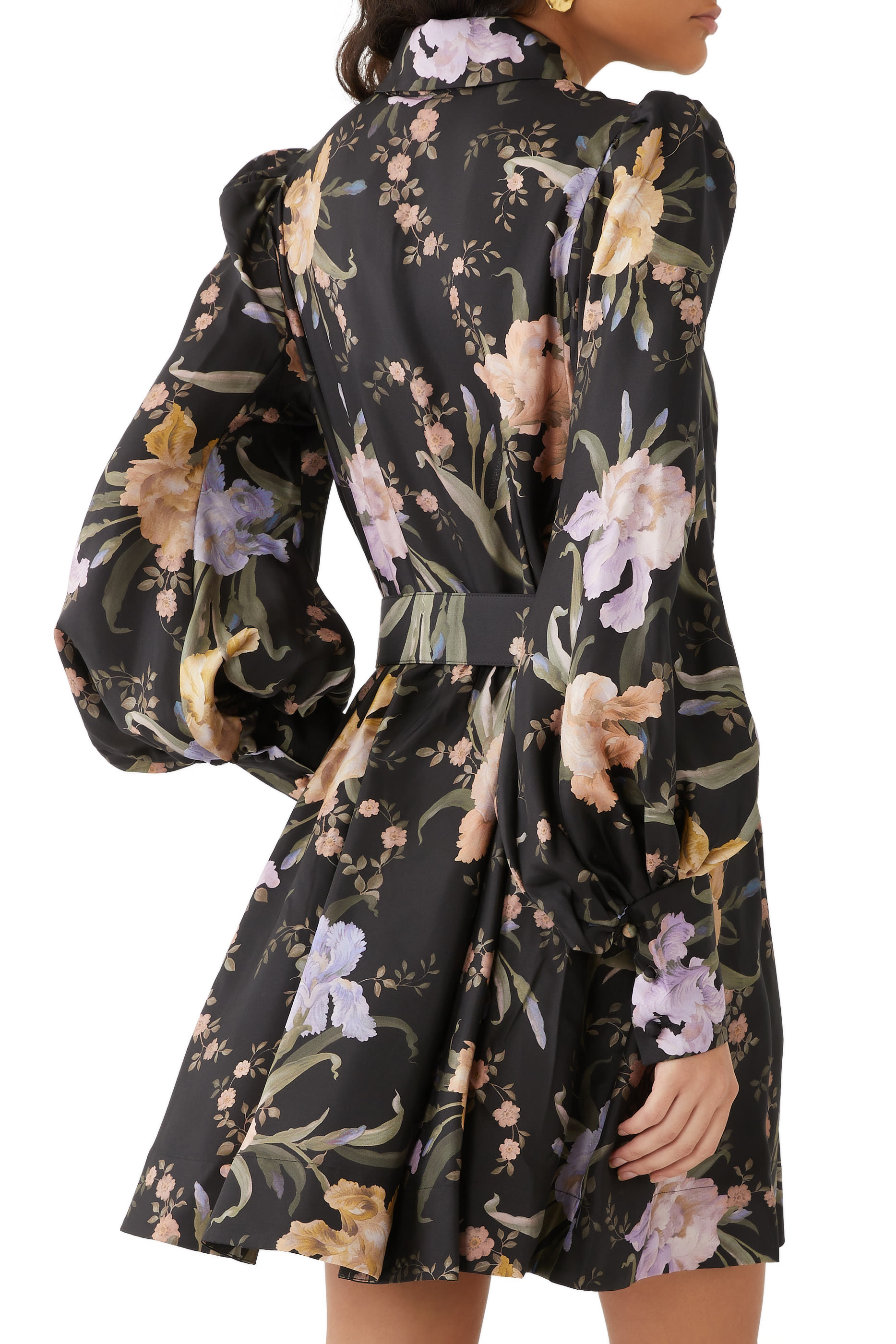 فستان إيدن فليب قصير بحزام