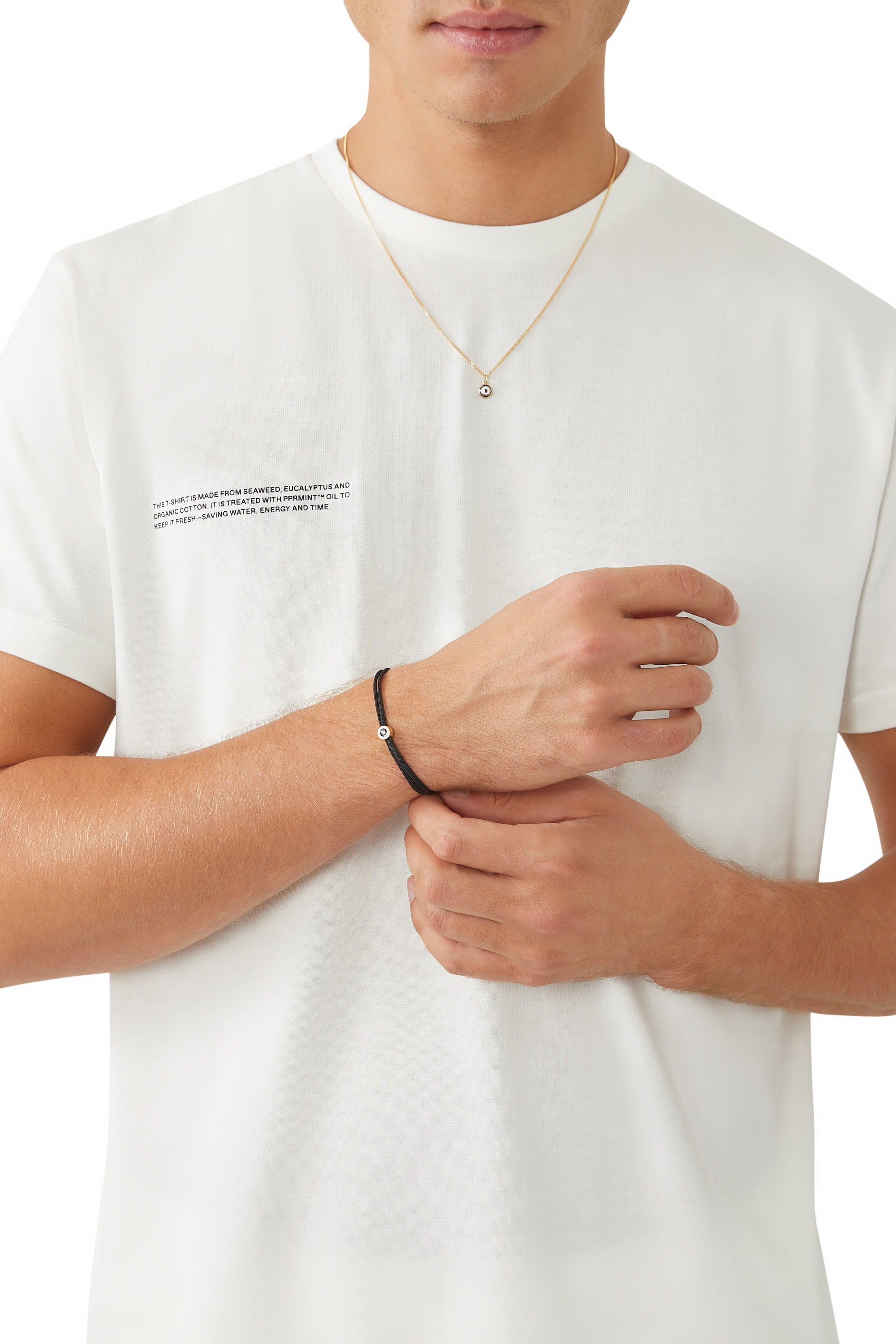 سوار اوبوس ميتريك حبل مرصع بالياقوت طلاء ذهب عيار 14