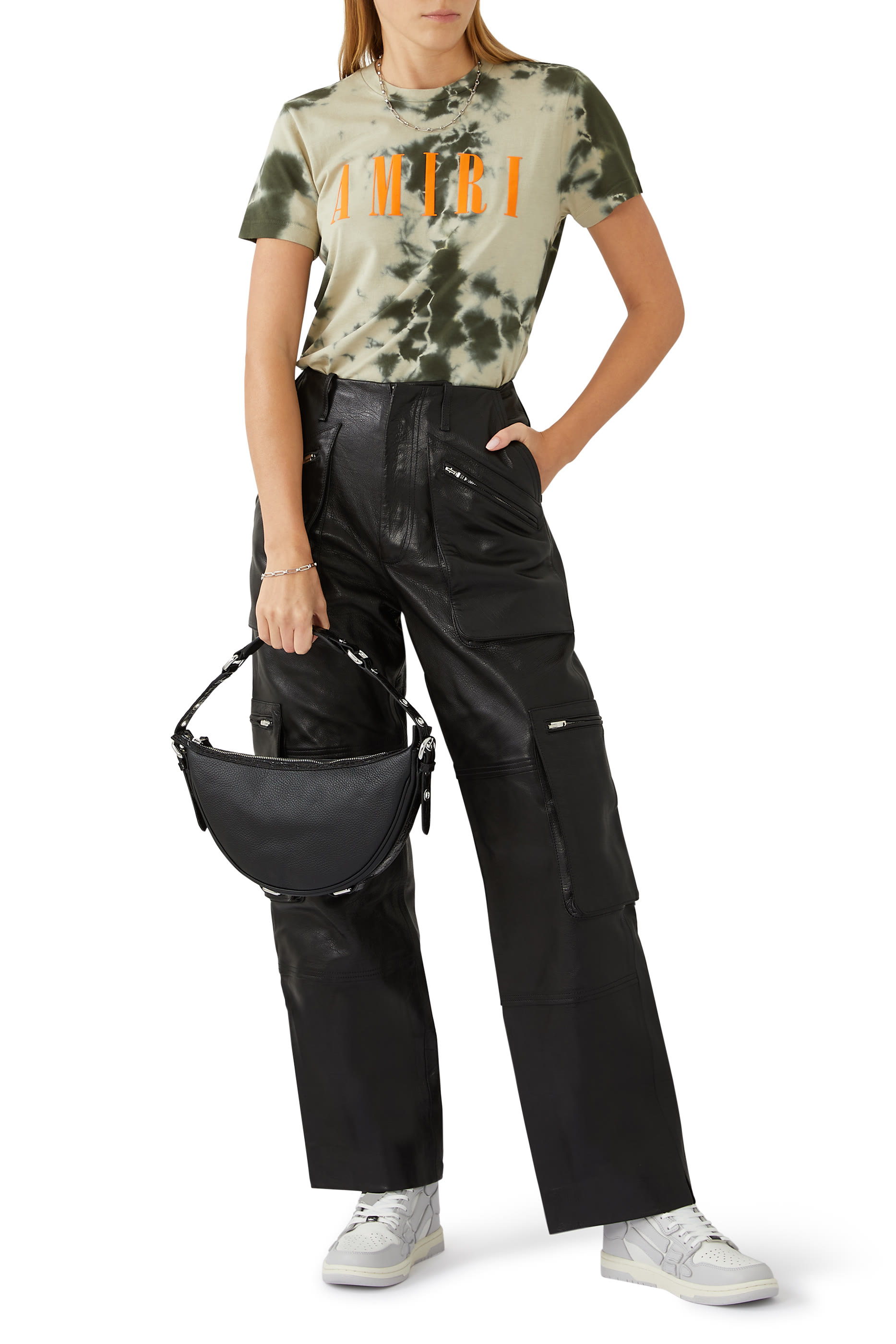 حقيبة كتف جيب جلد