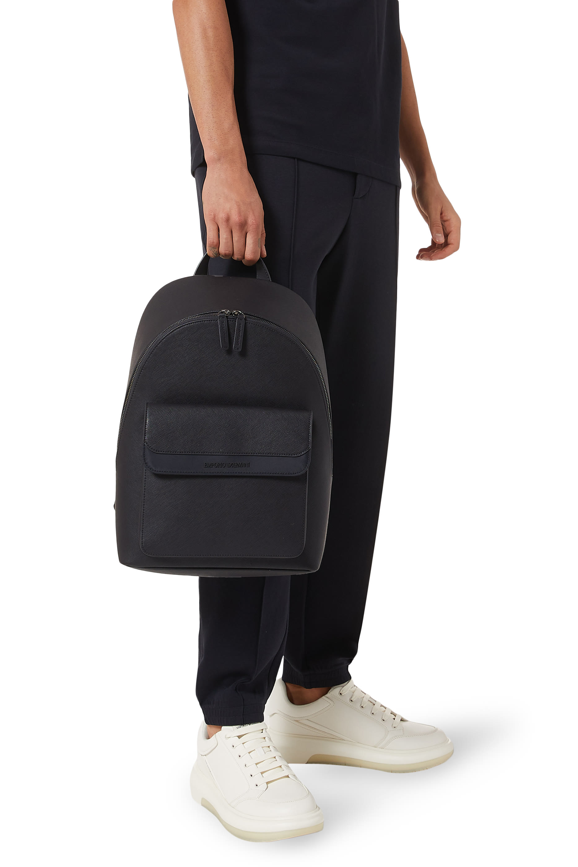 حقيبة ظهر ايه اس في بشعار الماركة جلد سافيانو مجدد