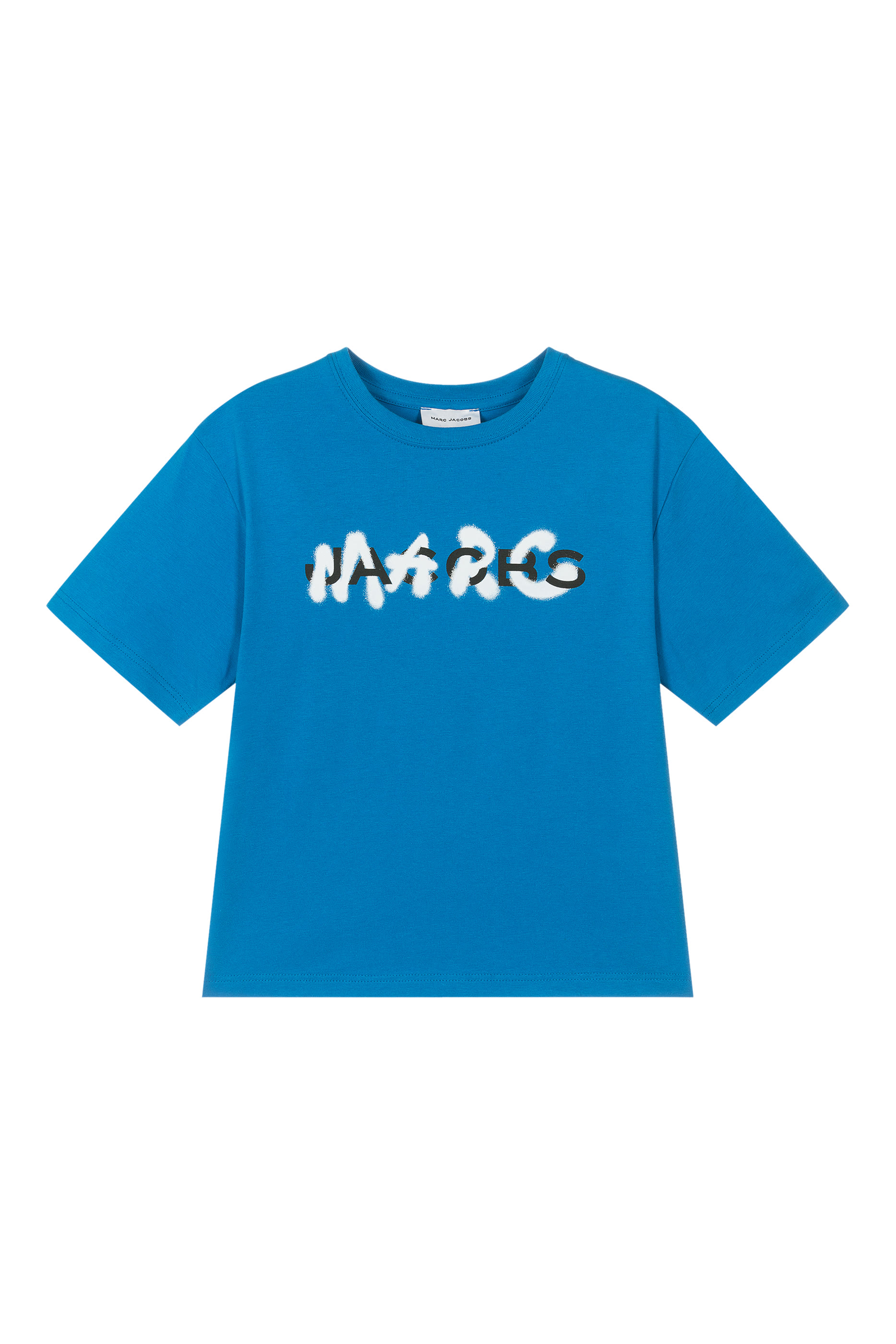 تيشيرت بطبعة شعار الماركة الغرافيكية للأطفال