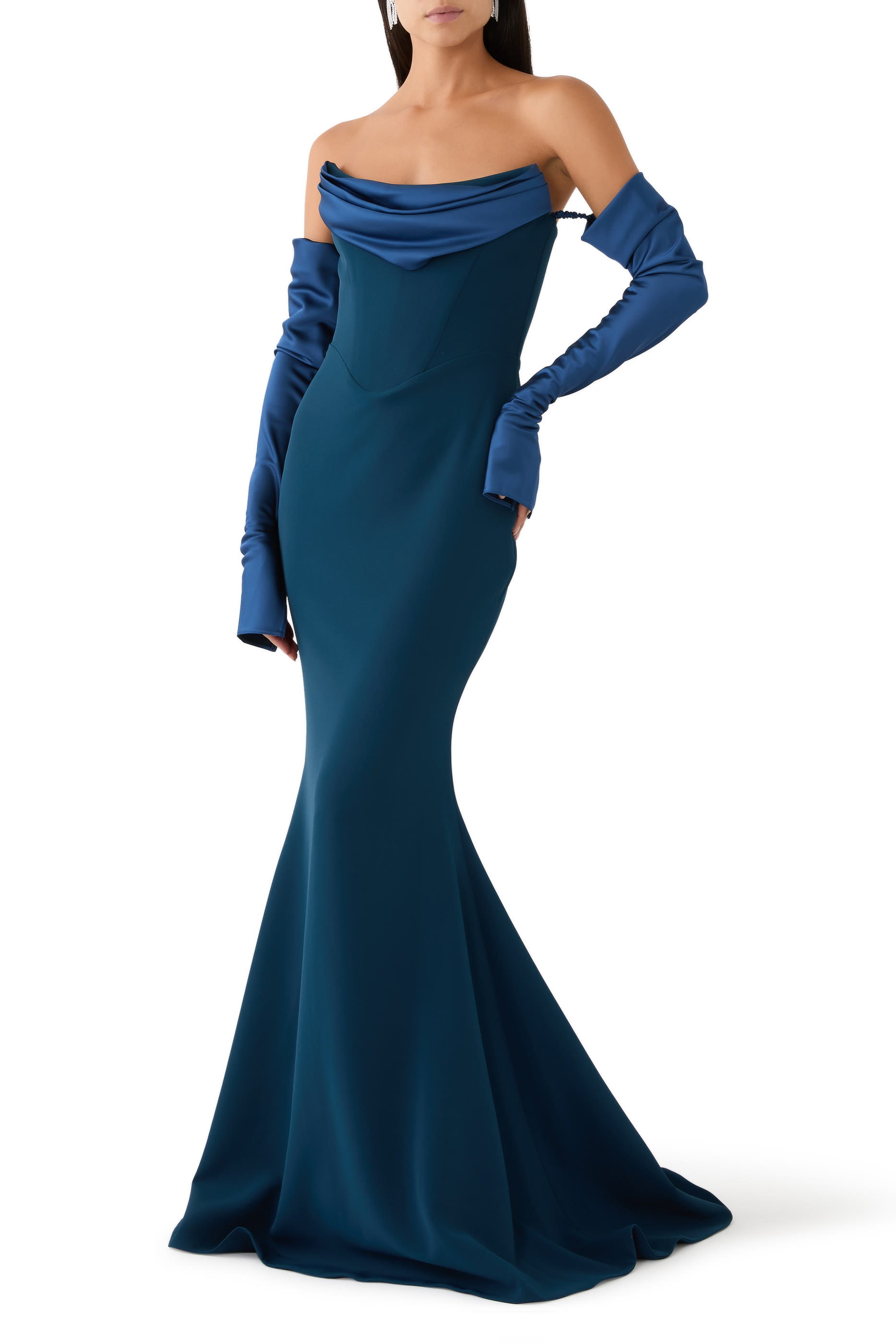 فستان رافن طويل