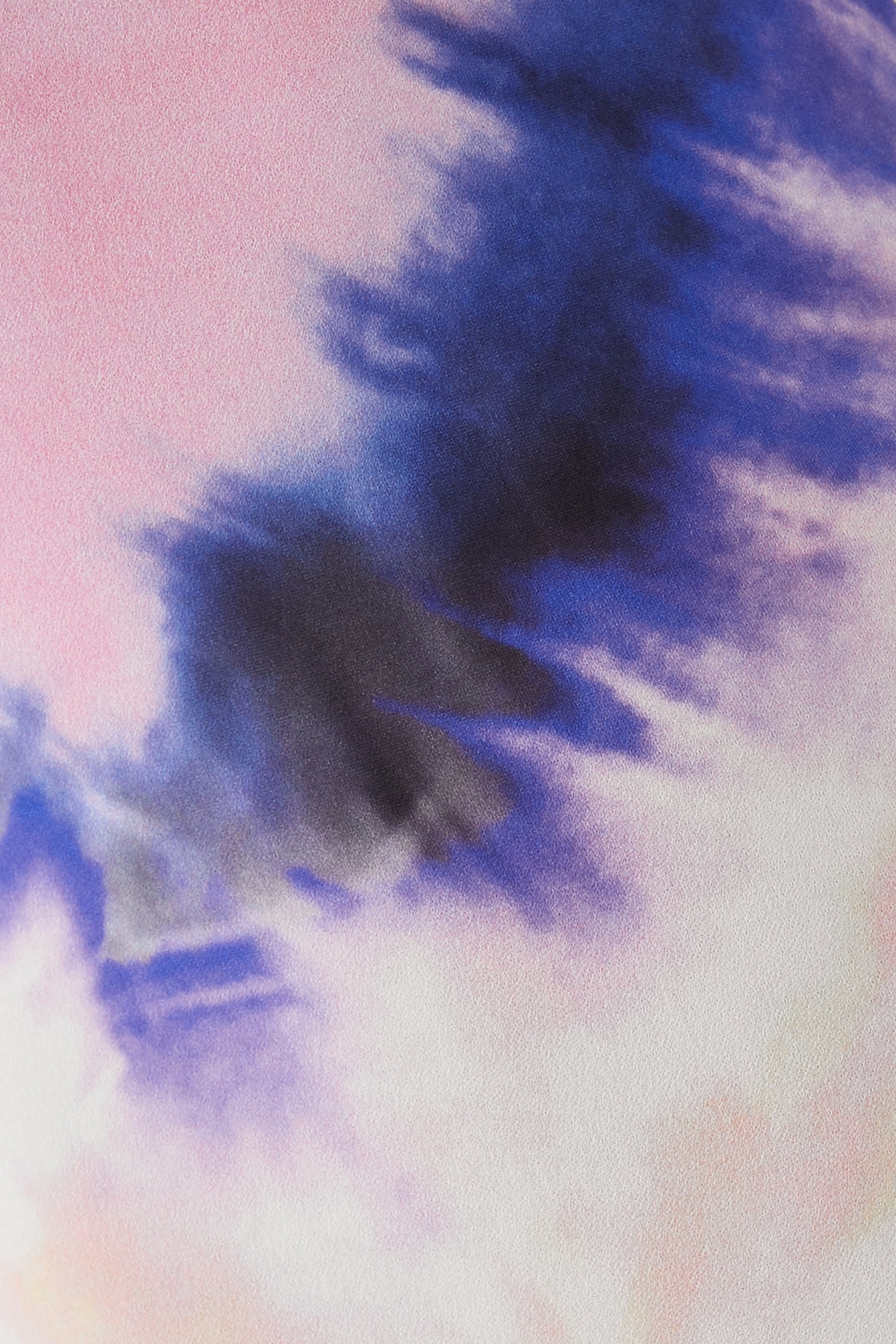 فستان بطبعات وظهر مكشوف طويل مصبوغ بالعقد والربط جيرسيه