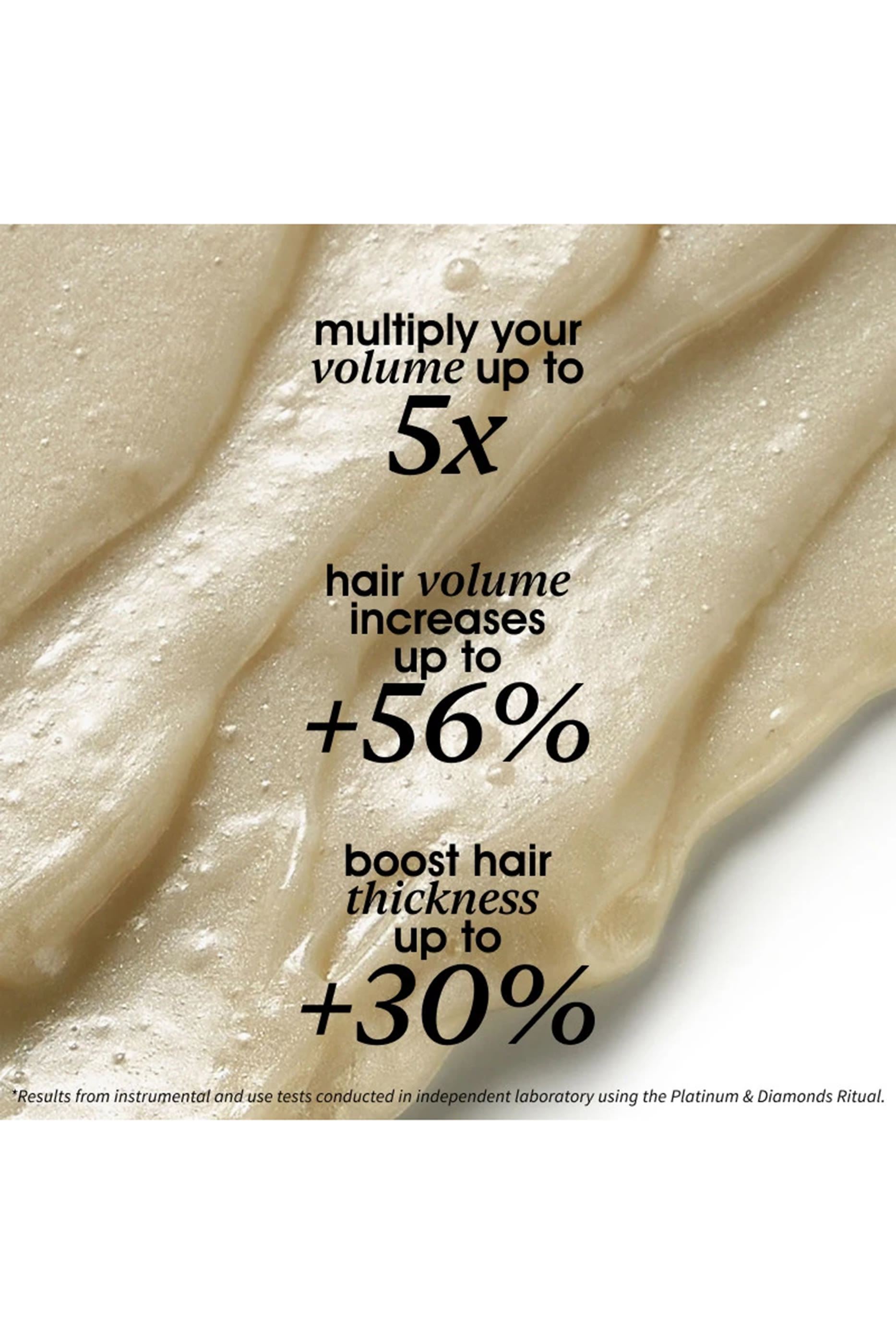 بلسم بلاتينيوم ودايموند لتكثيف الشعر