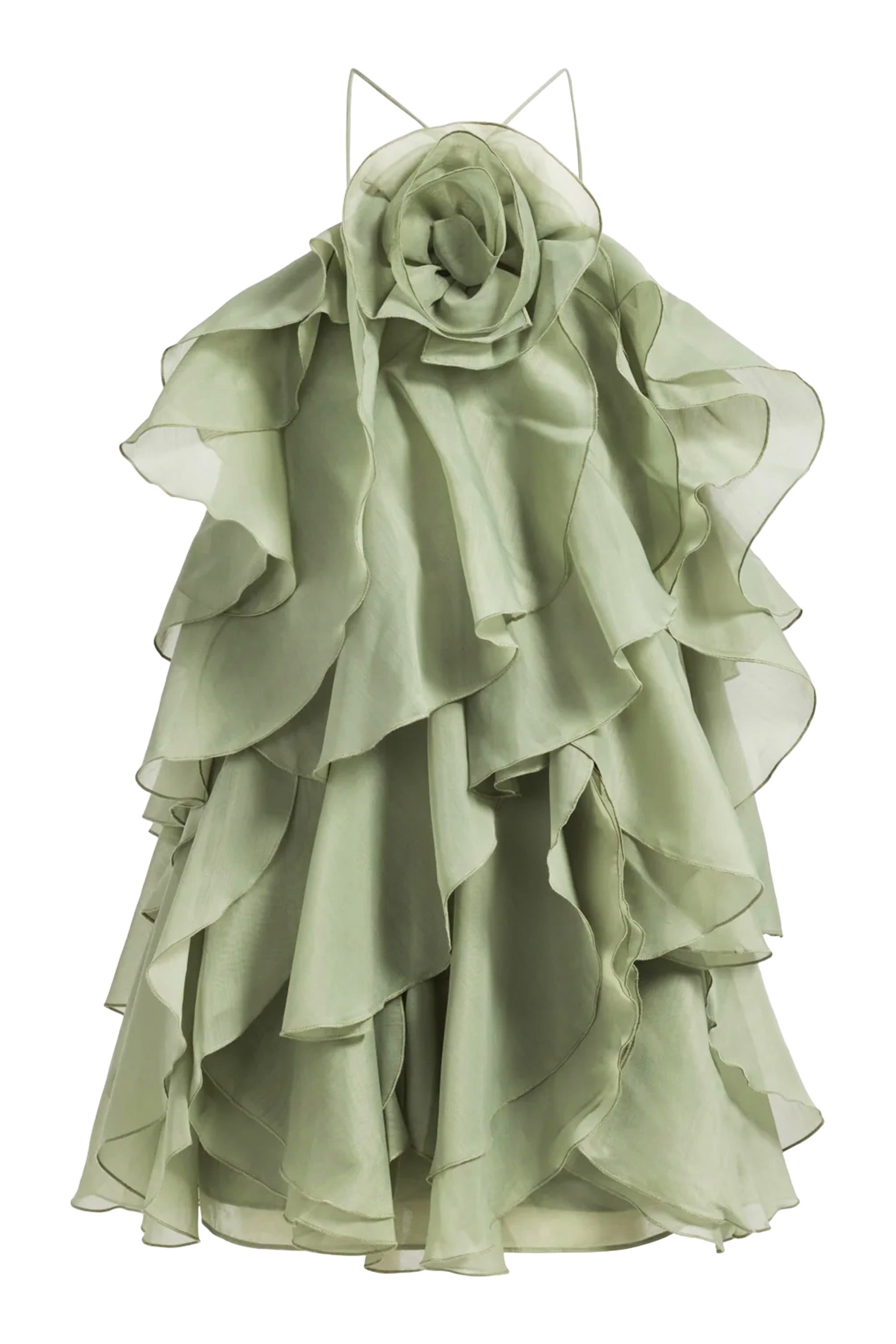 فستان باندوريا قصير بطيات