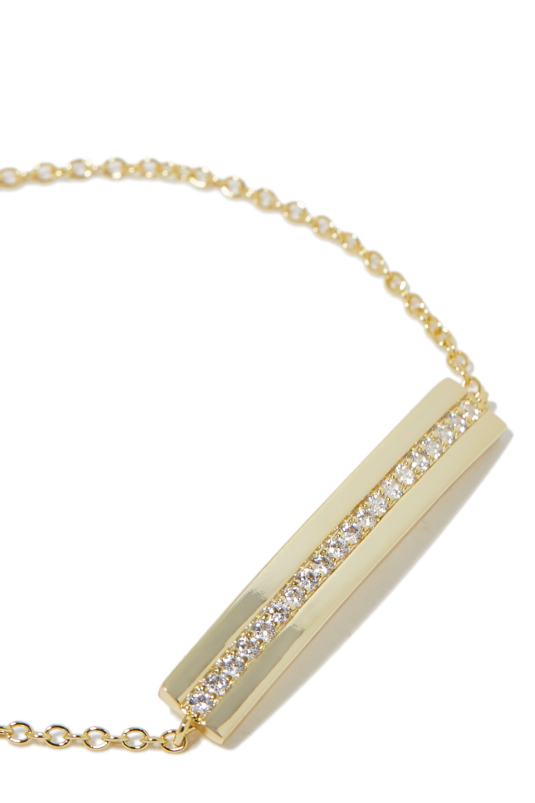 سوار بحلية بتصميم عمود وشعار الماركة