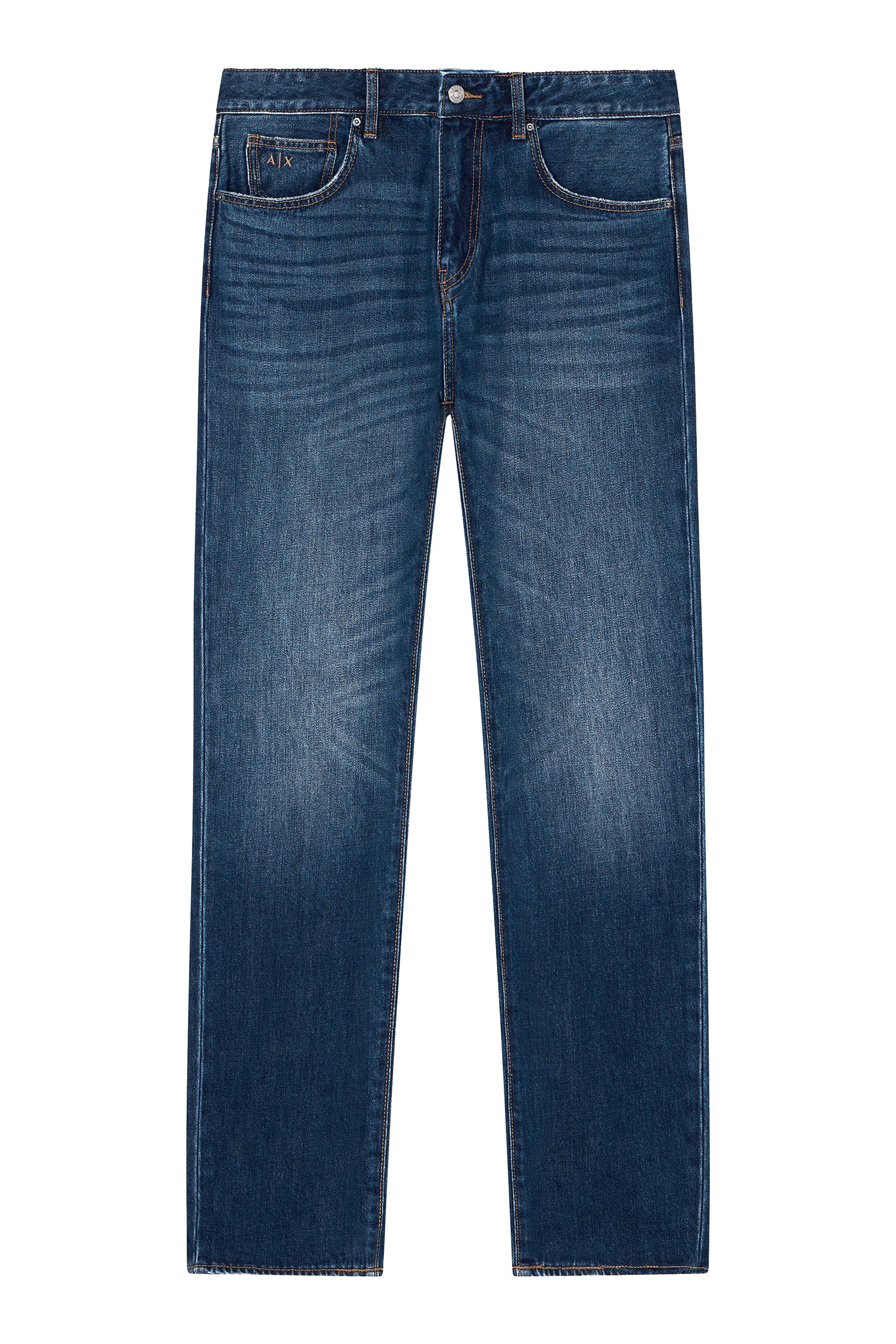 بنطال ون بلوك اب بقصة ضيقة دنيم