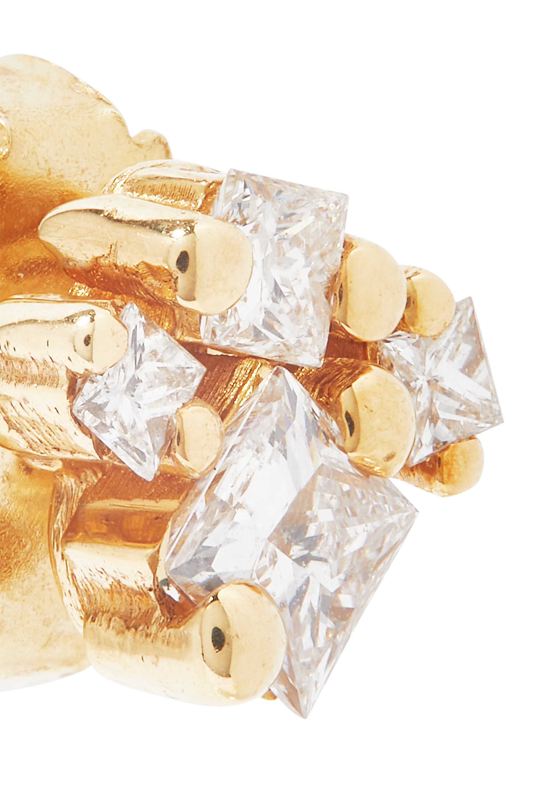 أقراط برينسيس مرصعة بالماس